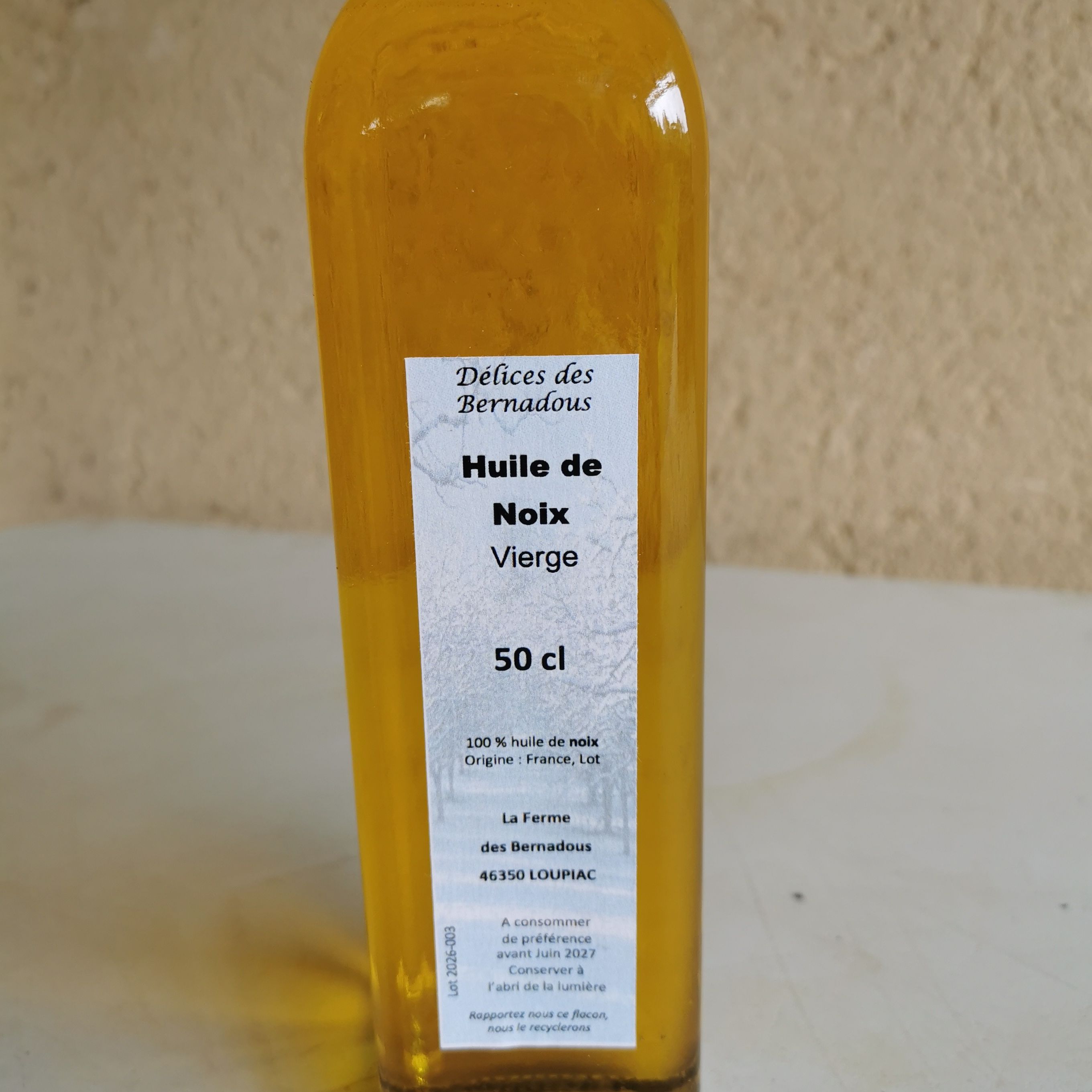 Huile de Noix 50 cl
