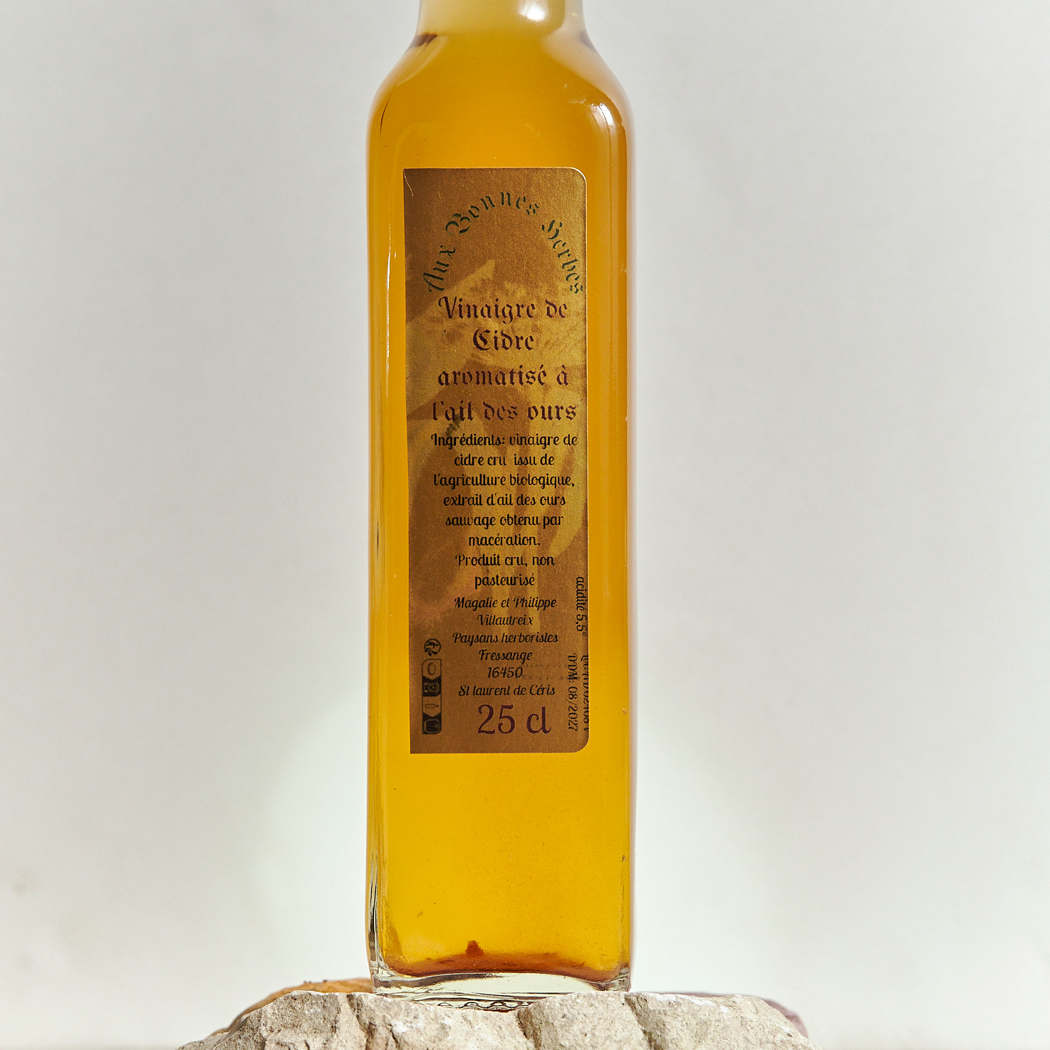 vinaigre ail des ours - 25cl