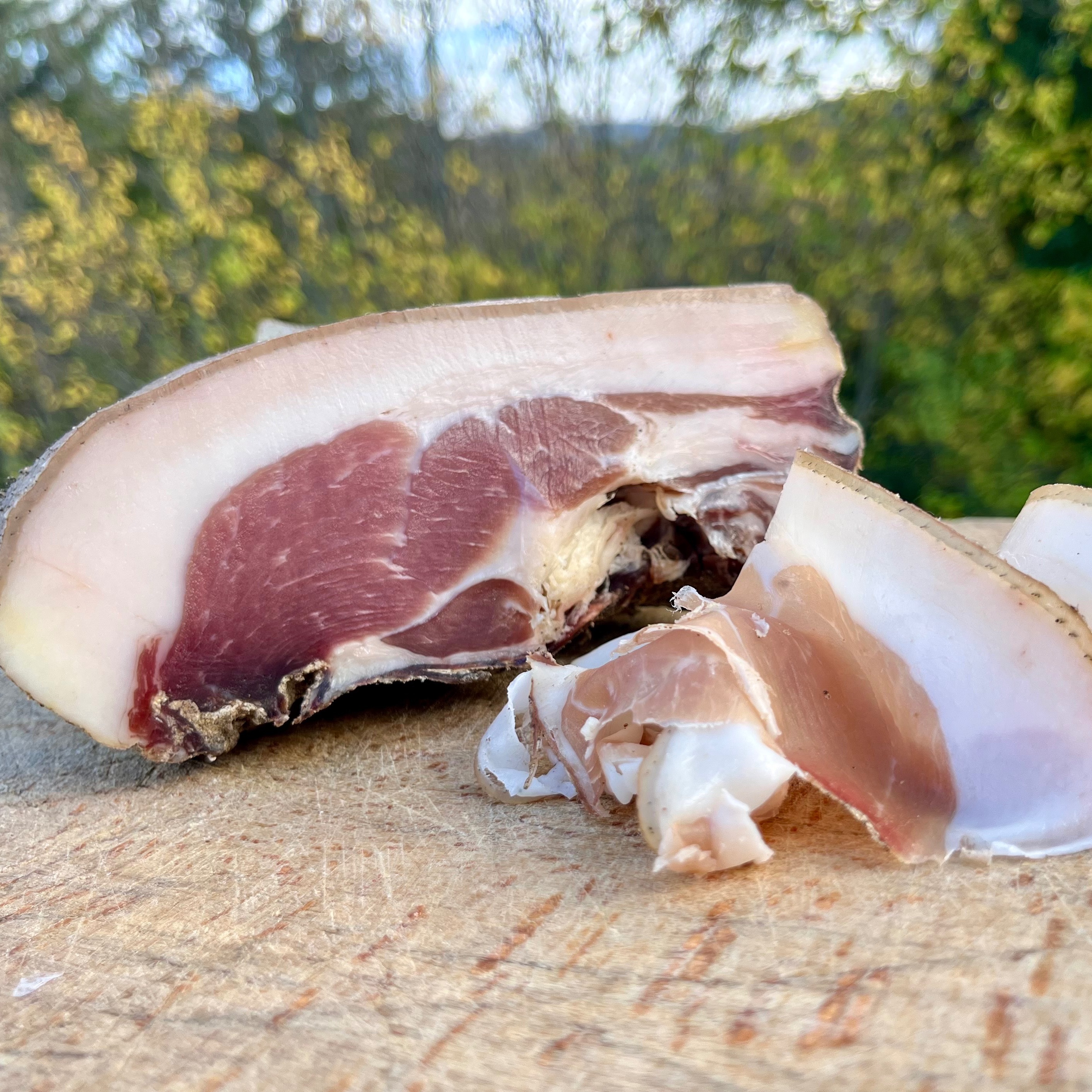 Jambon Sec de Porc Noir BIO – Noix de Jambon - 0,5kg