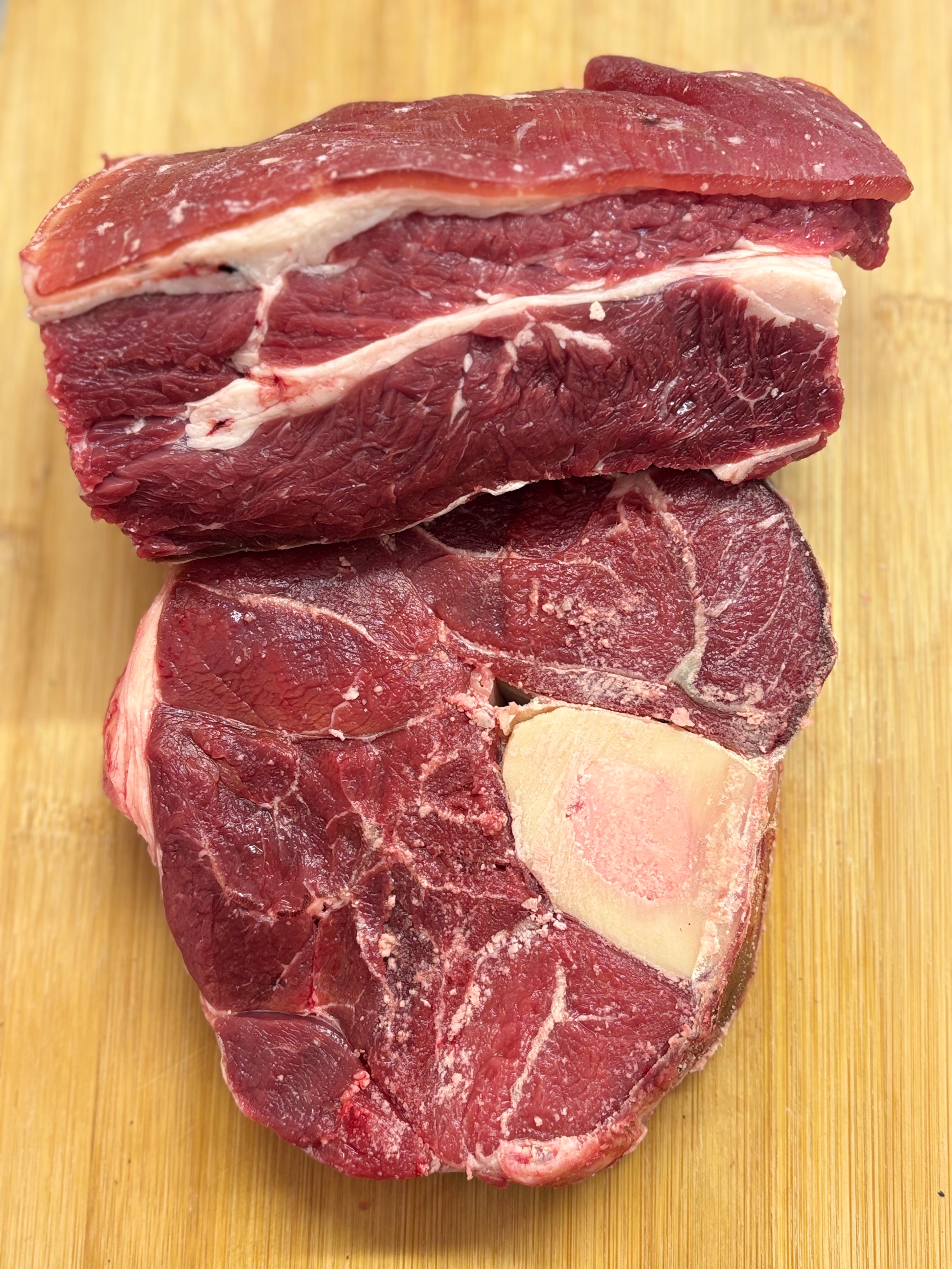 Pot au feu de boeuf (plat de côte jarret) - 1,2kg