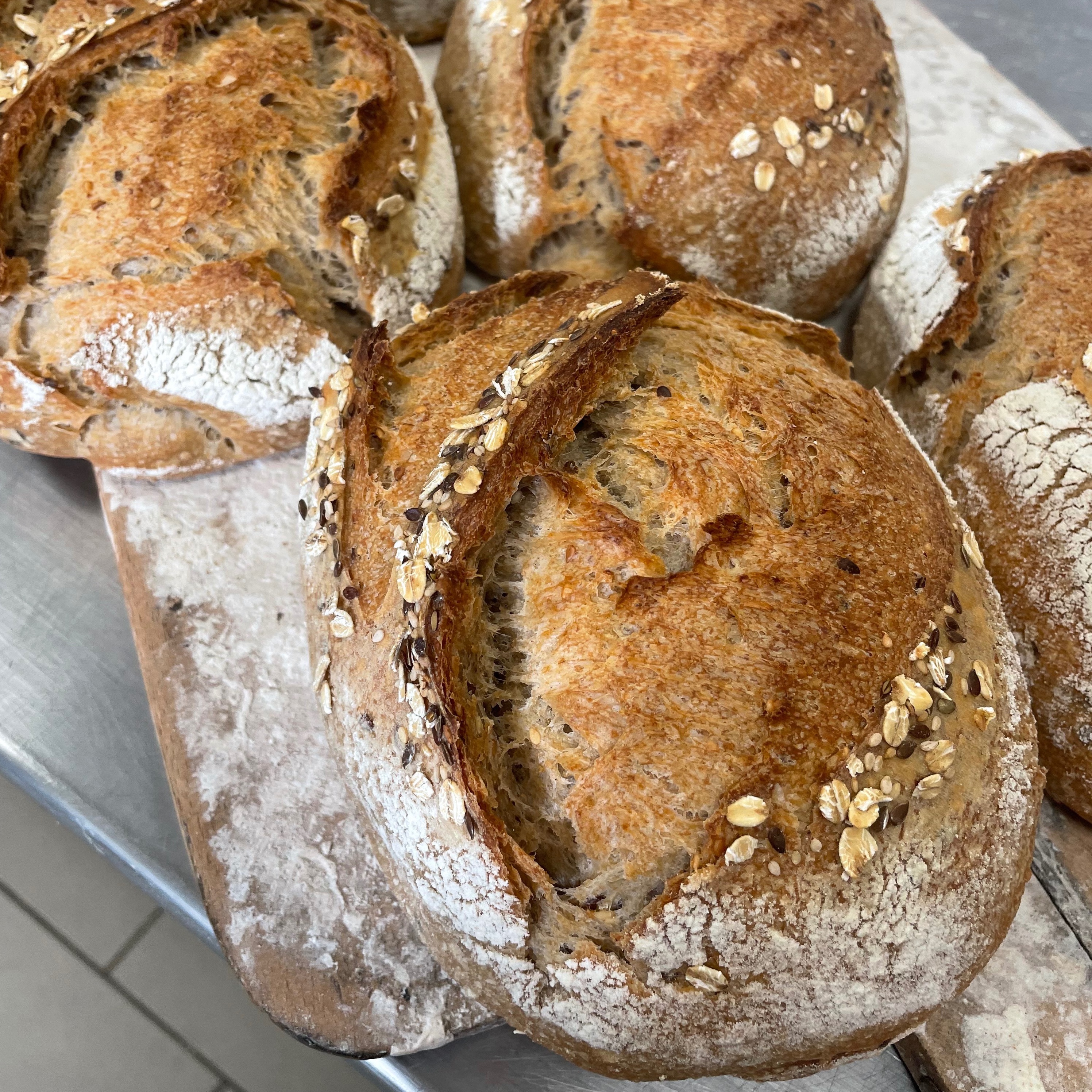 Pain aux graines