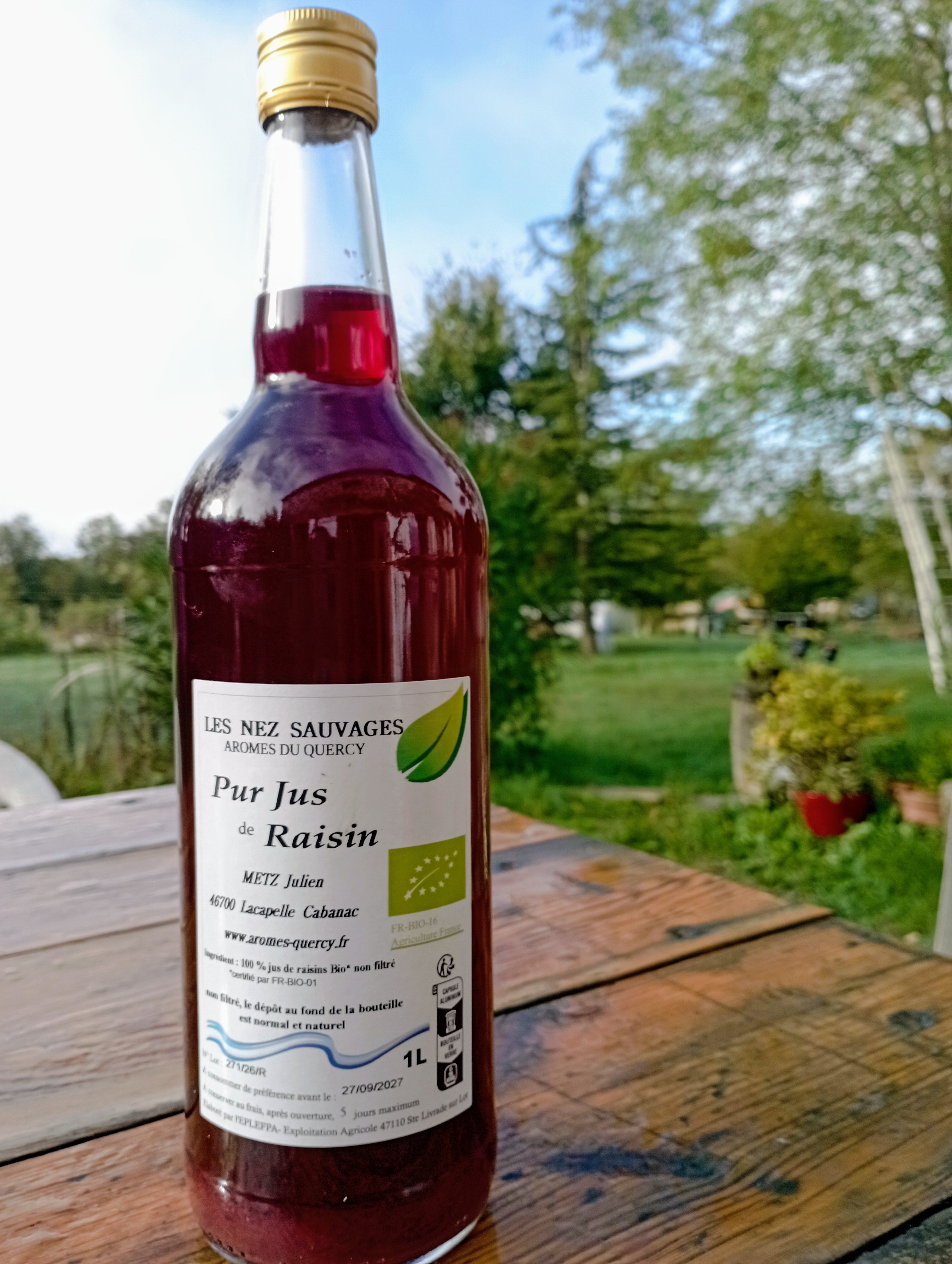 Pur Jus de Raisin - 1l