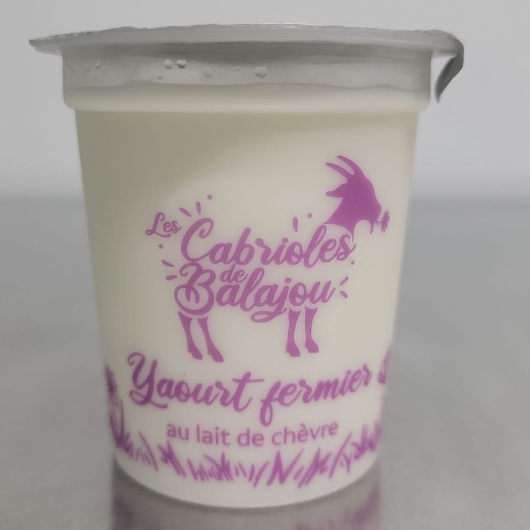 Yaourt de chèvre nature - 125g