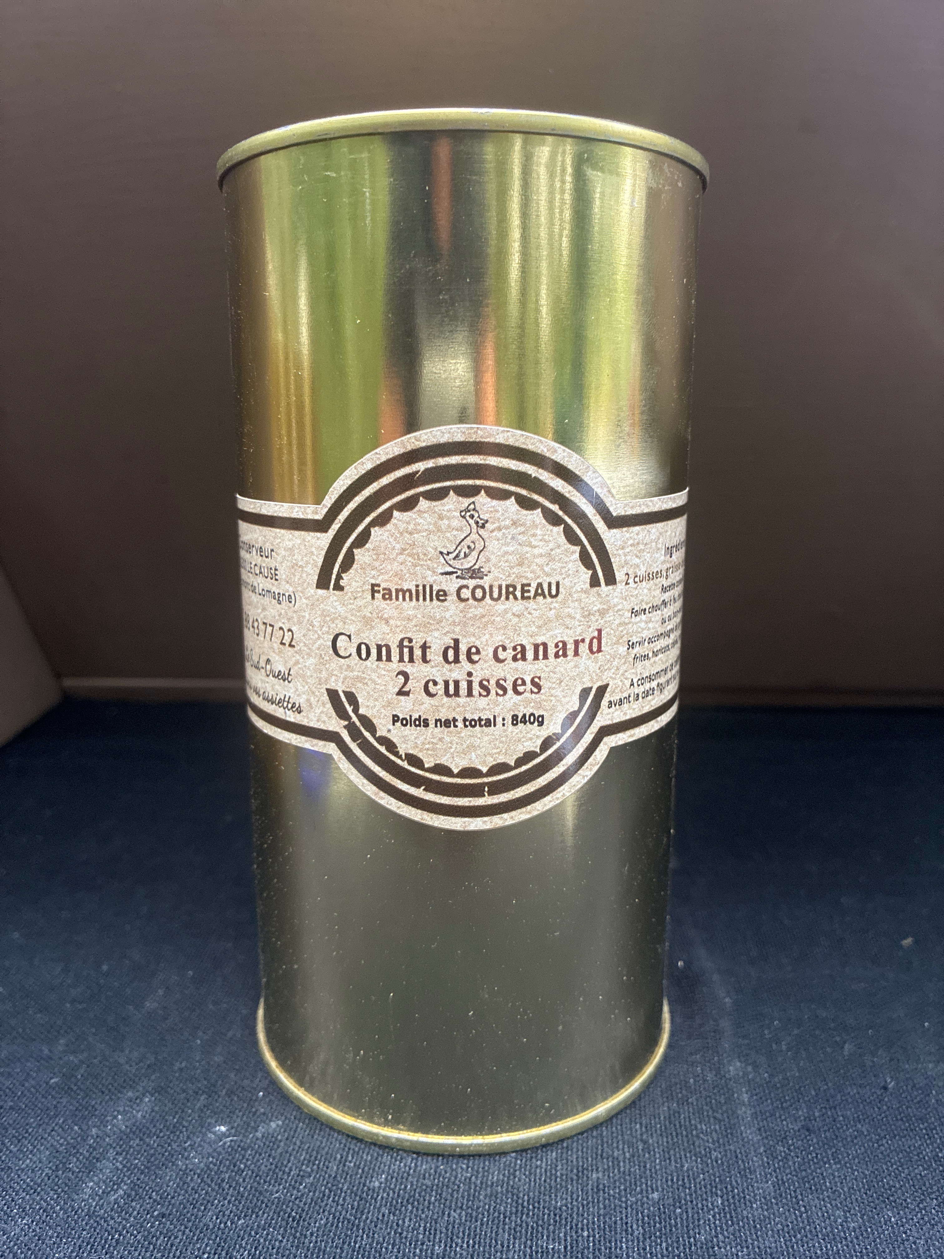 Cuisses de canard confites