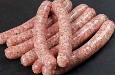 5 saucisses au persil de boeuf le 6 septembre - 0,39kg