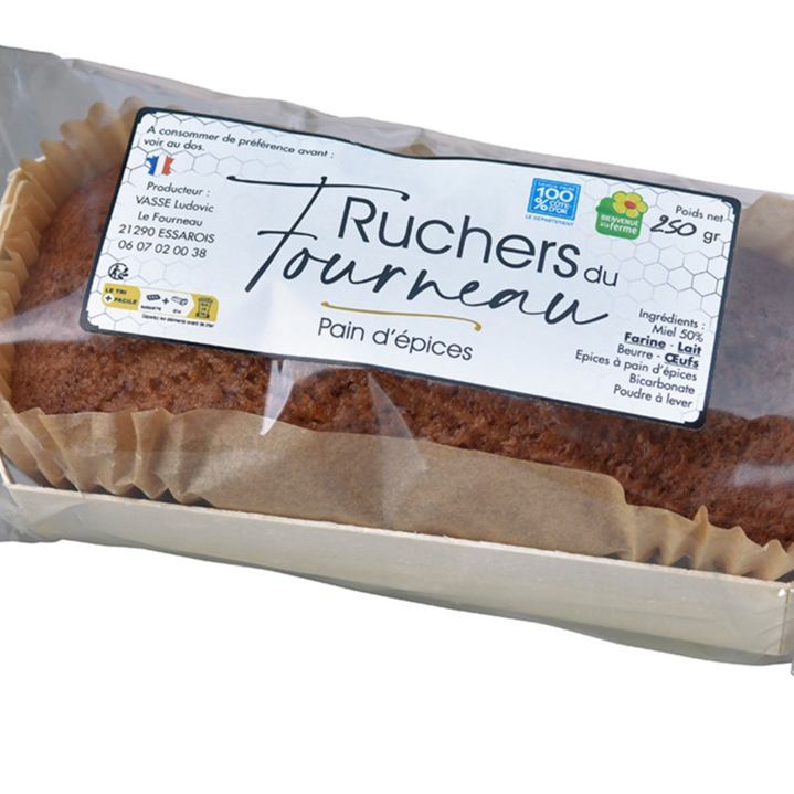 Pain d'épice nature - 250g