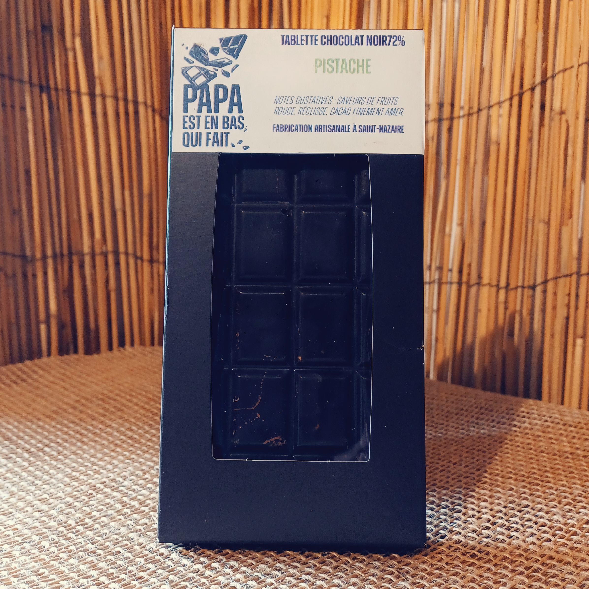 Tablette Choco-Pistache - 100g