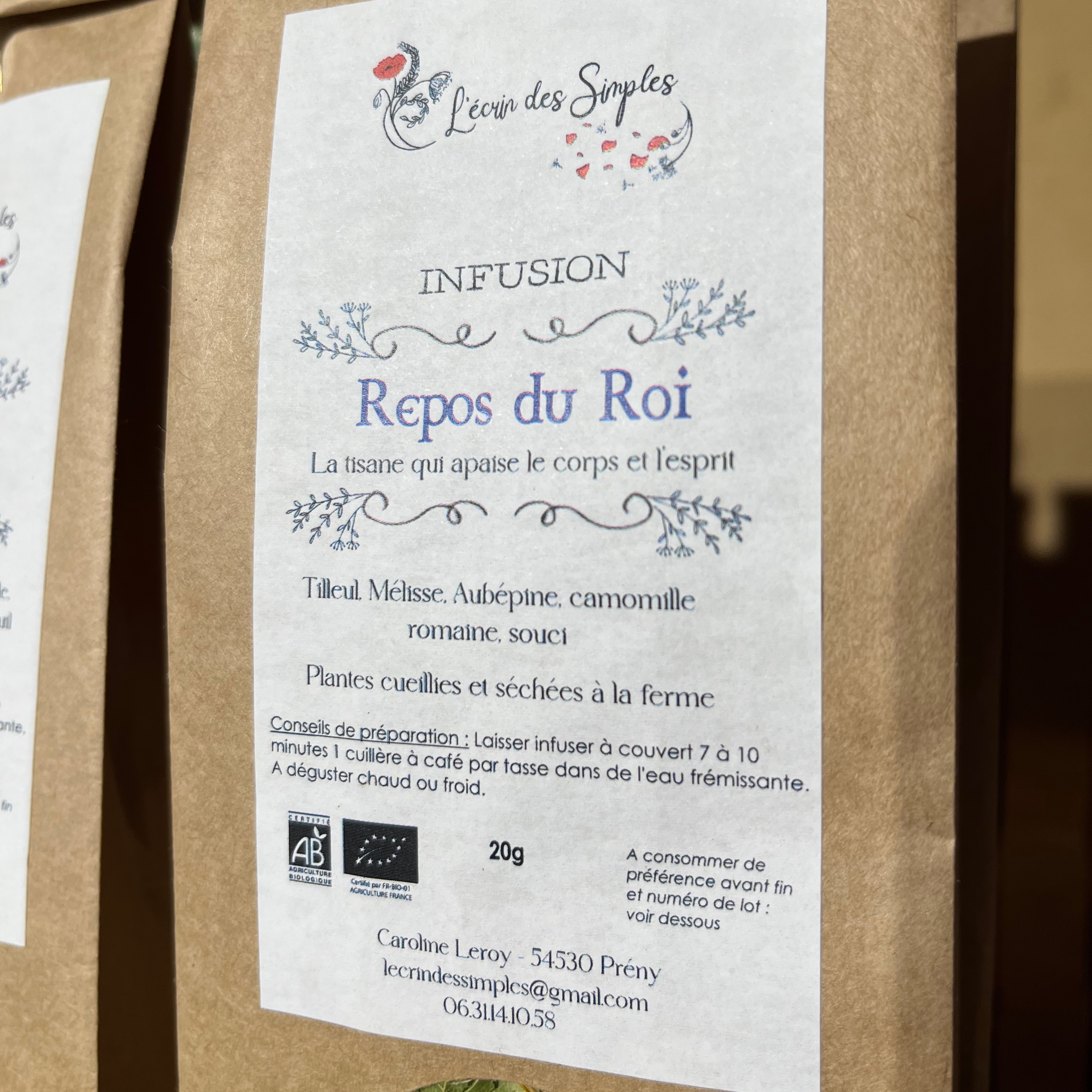 TISANE "REPOS DU ROI"
