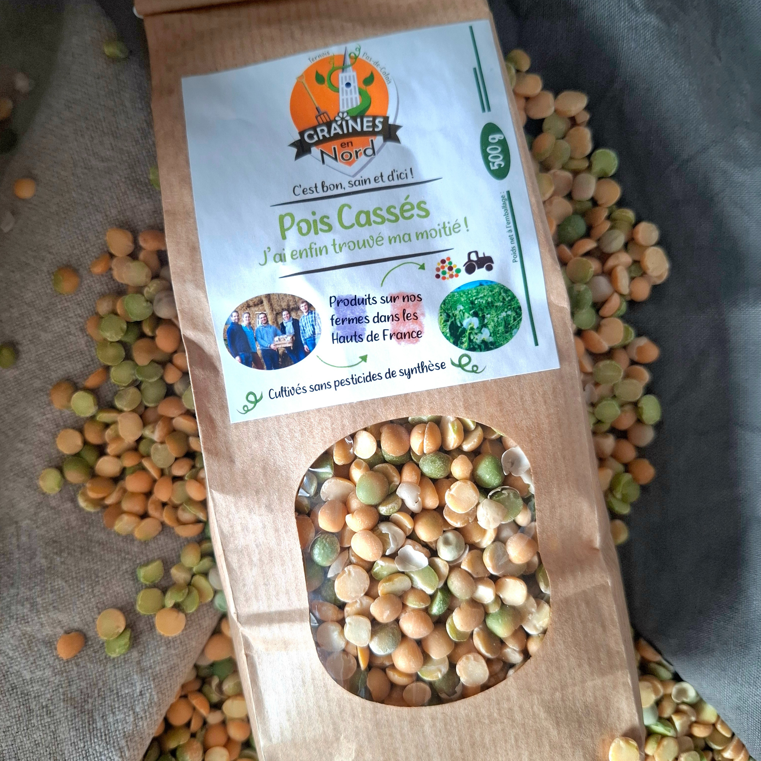 Pois Cassés, j'ai enfin trouvé ma moitié ! - 500g