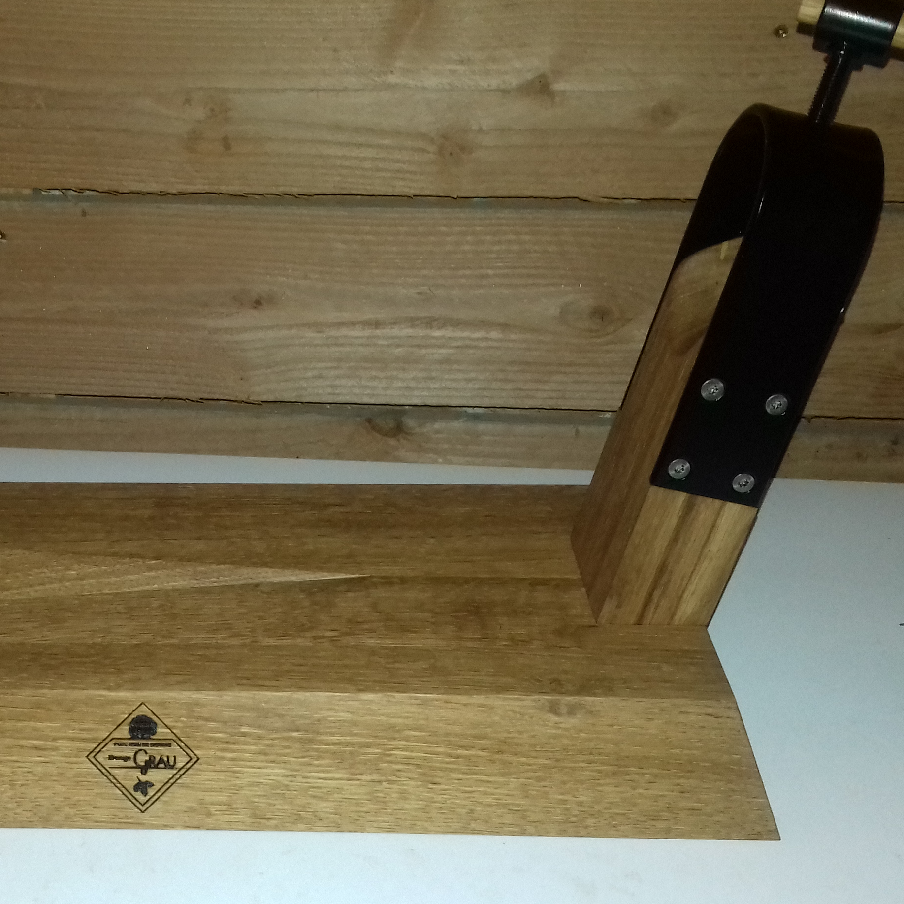 Porte Jambon Chêne massif - 7kg