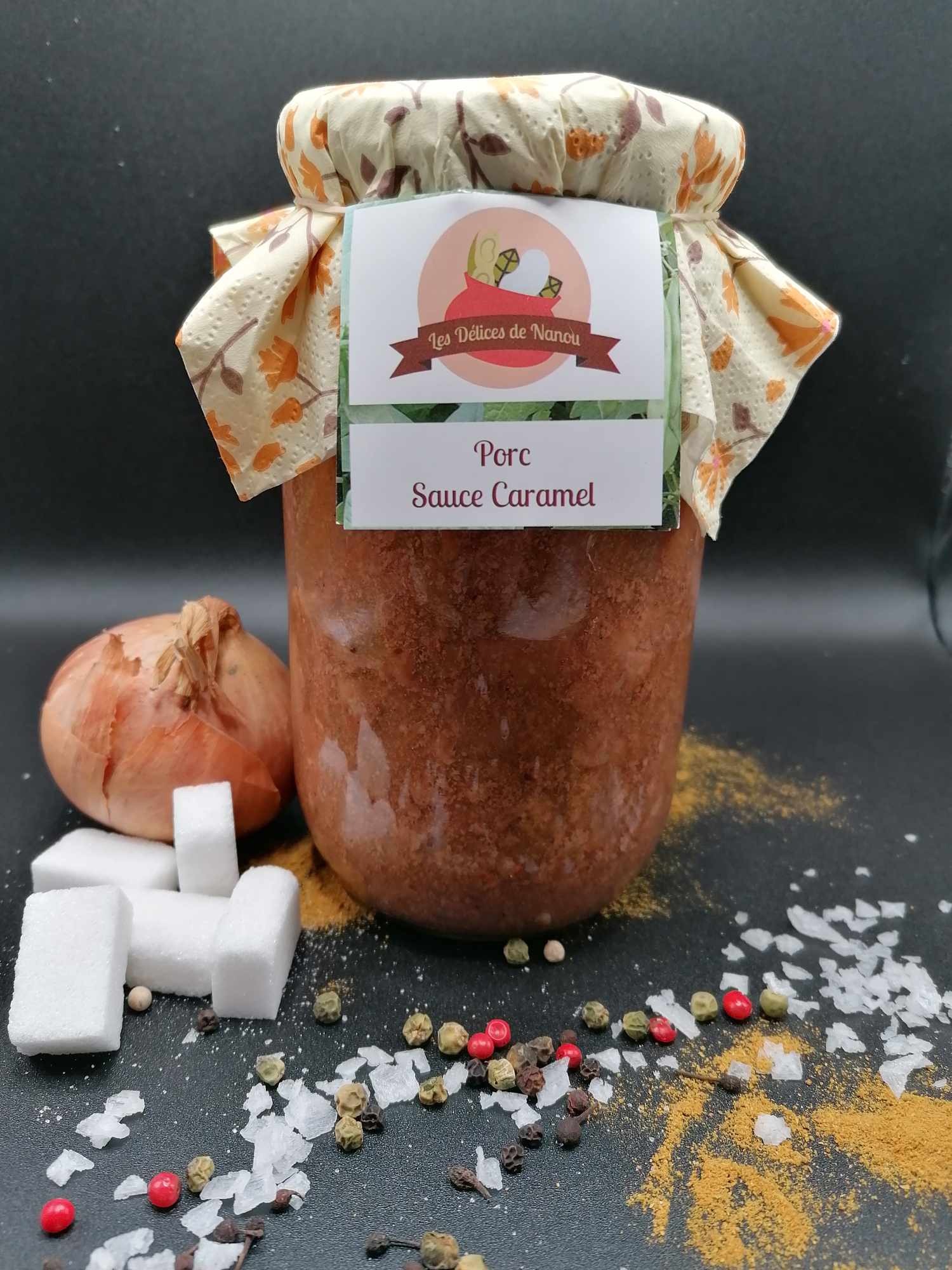 Porc Sauce Caramel - 800g