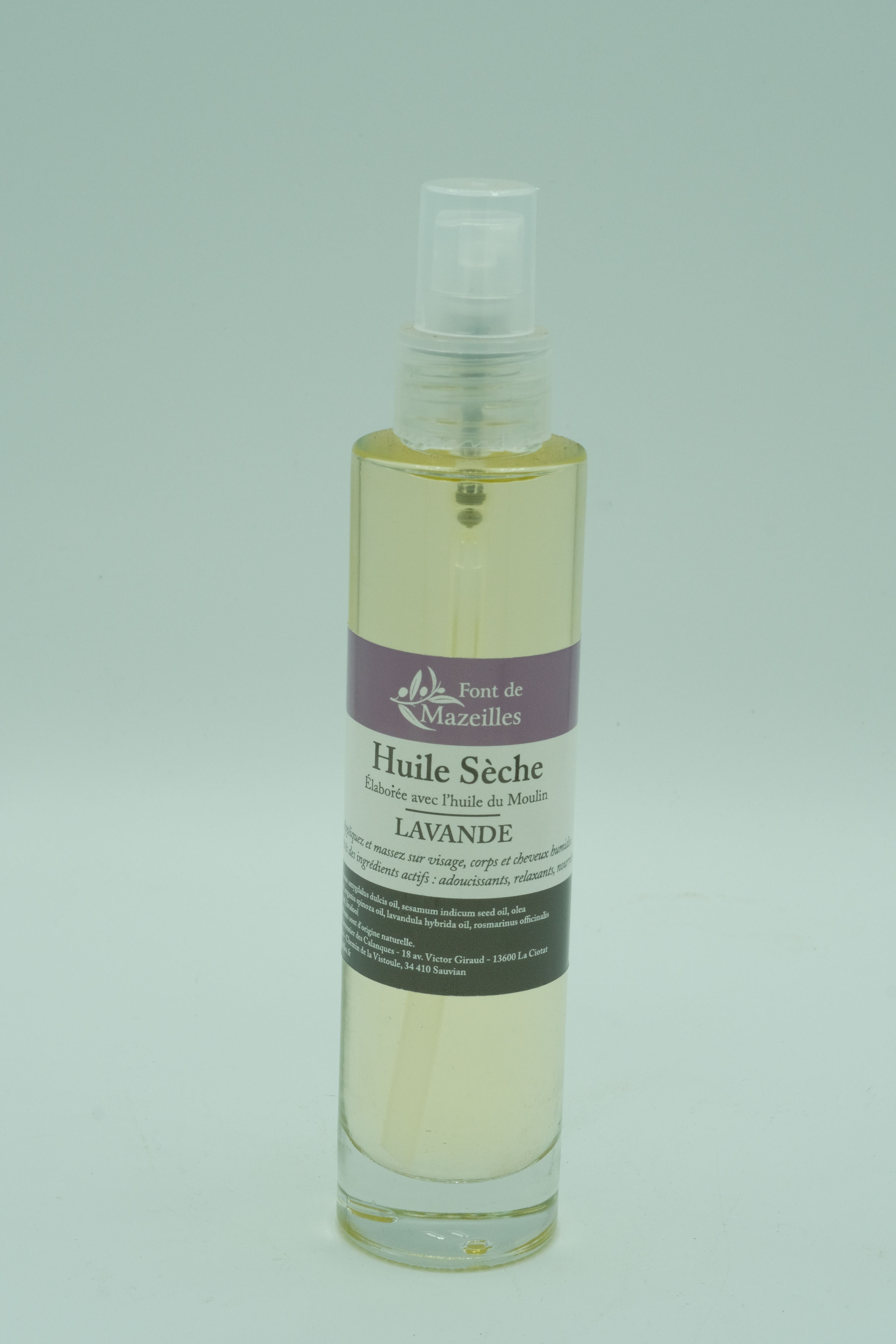 Huile sèche Lavande 100ml - 0,285kg