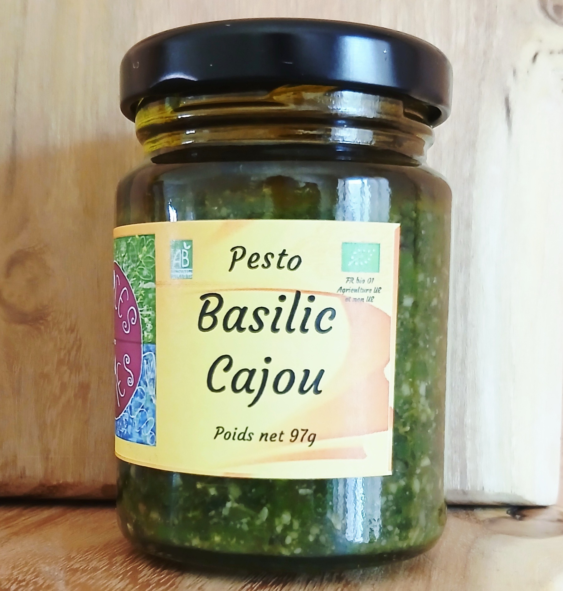 Pesto Basilic Cajou - 97g