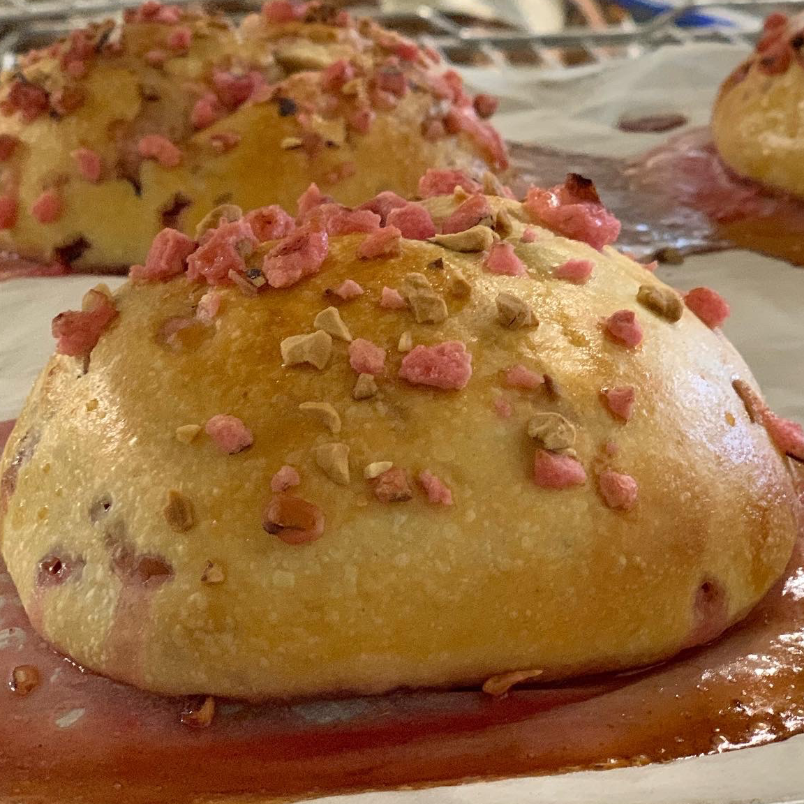 Briochette aux pralines