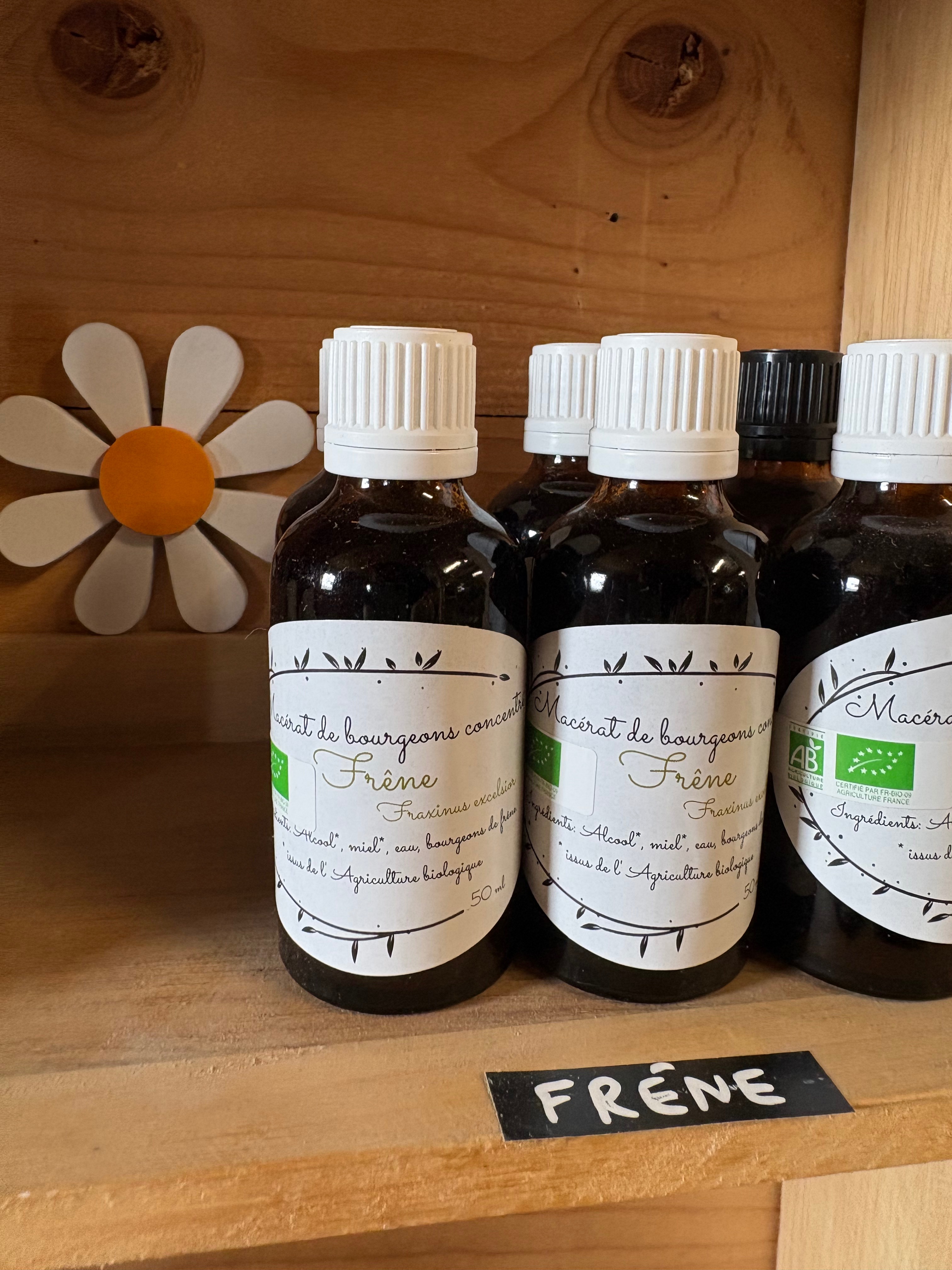 Macérât concentré de bourgeons de Frêne 50 ml - 150g