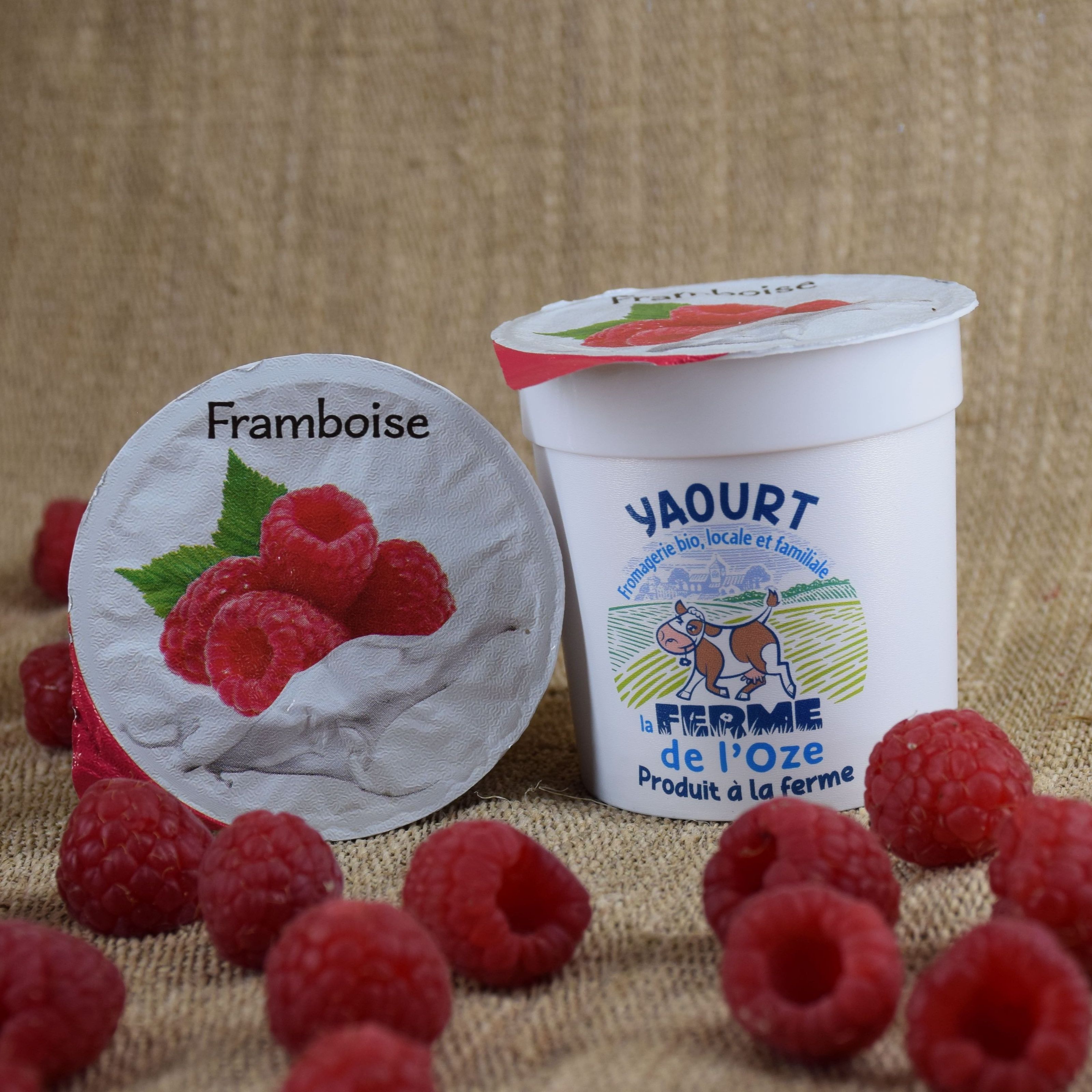 Yaourt Framboise Brassé 125G