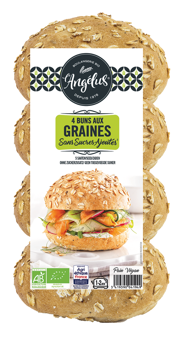 Buns aux graines x 4 - 200g