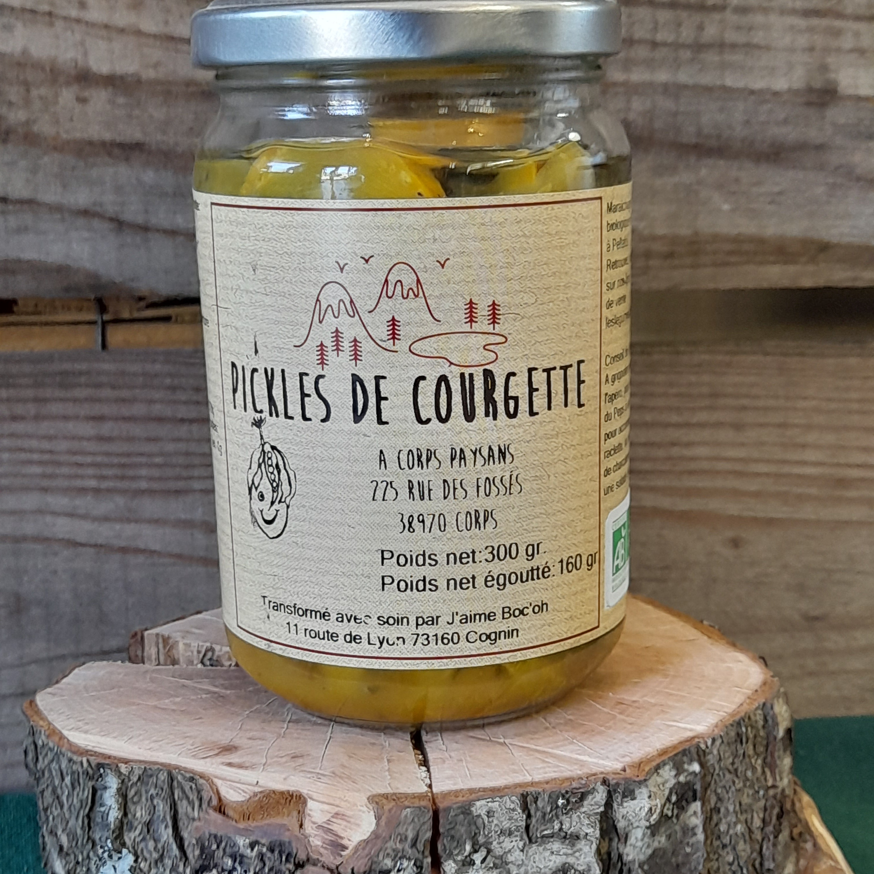 PICKELS DE COURGETTES