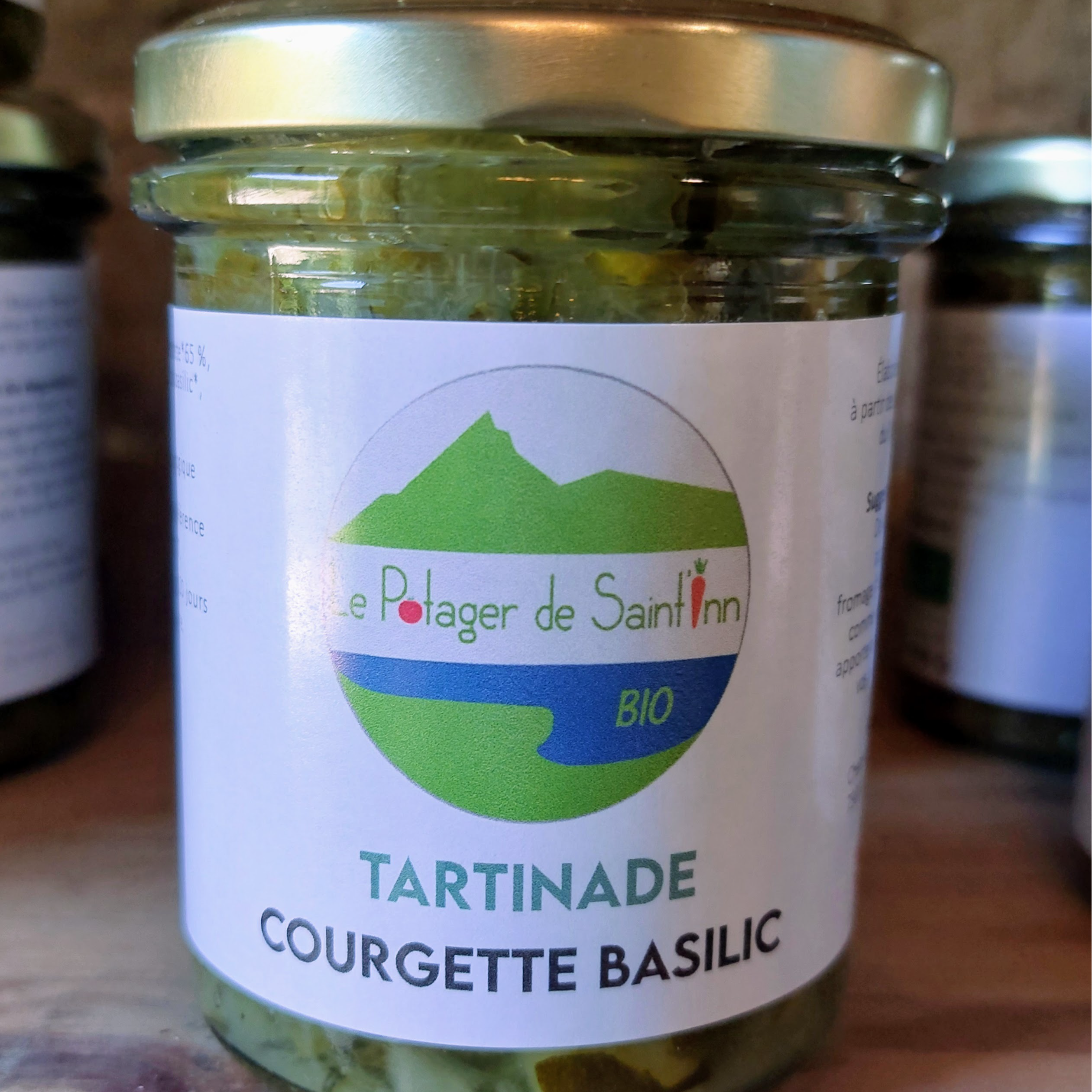 Tartinade de Courgette au Basilic