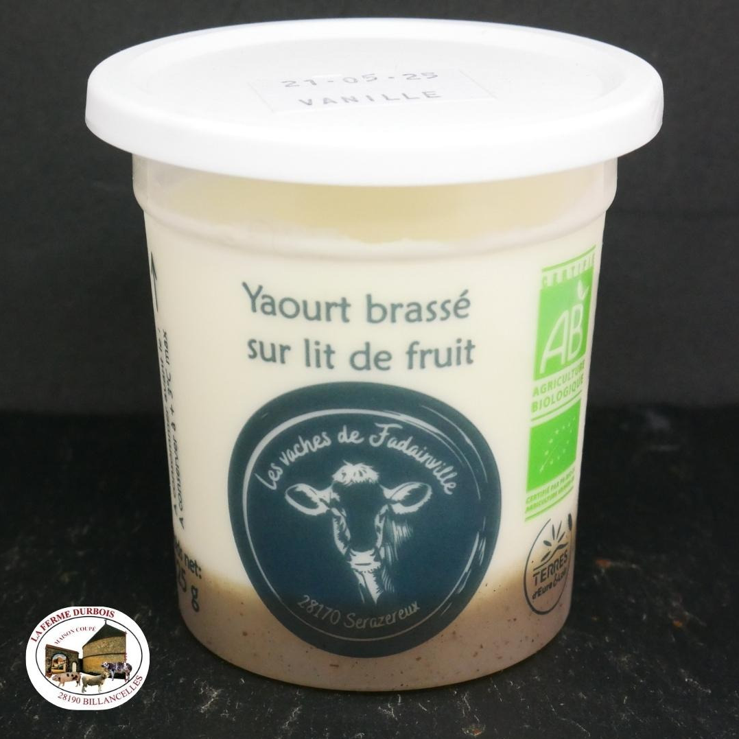 Yaourt à la vanille bio