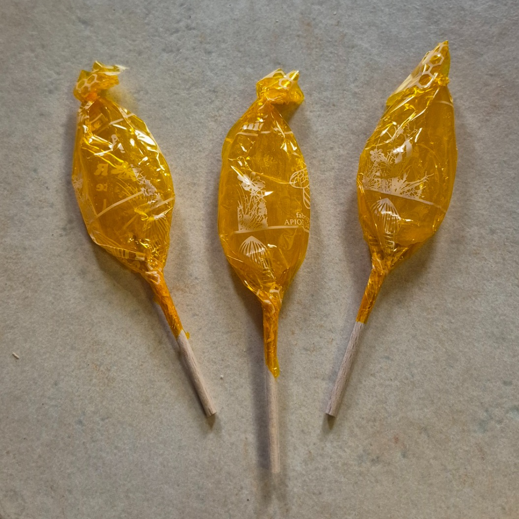 Lot de 3 Sucettes au Miel - 33g