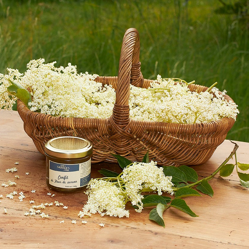 Confit de fleur de sureau