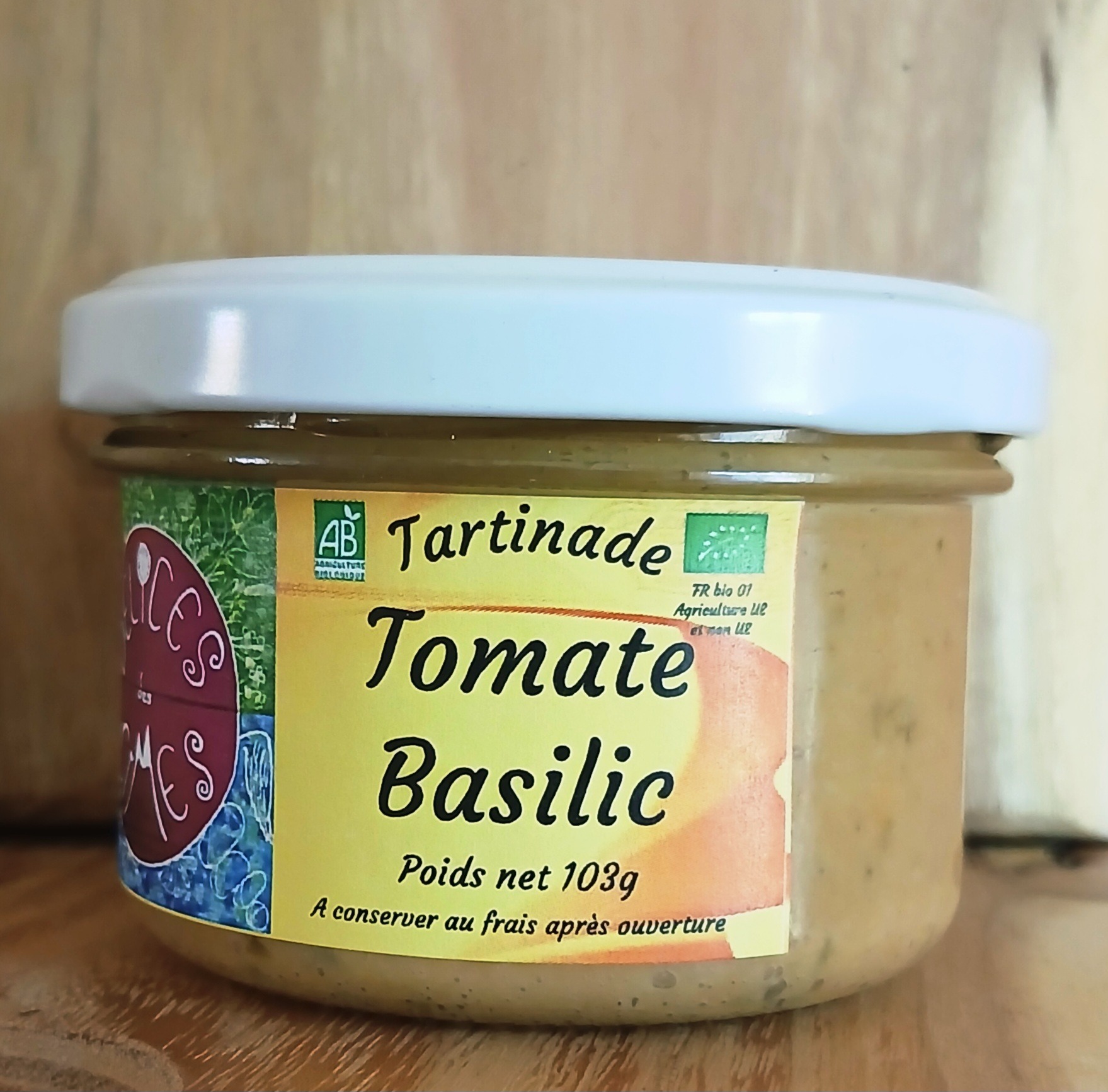 Tartinade Tomate Basilic - 97g