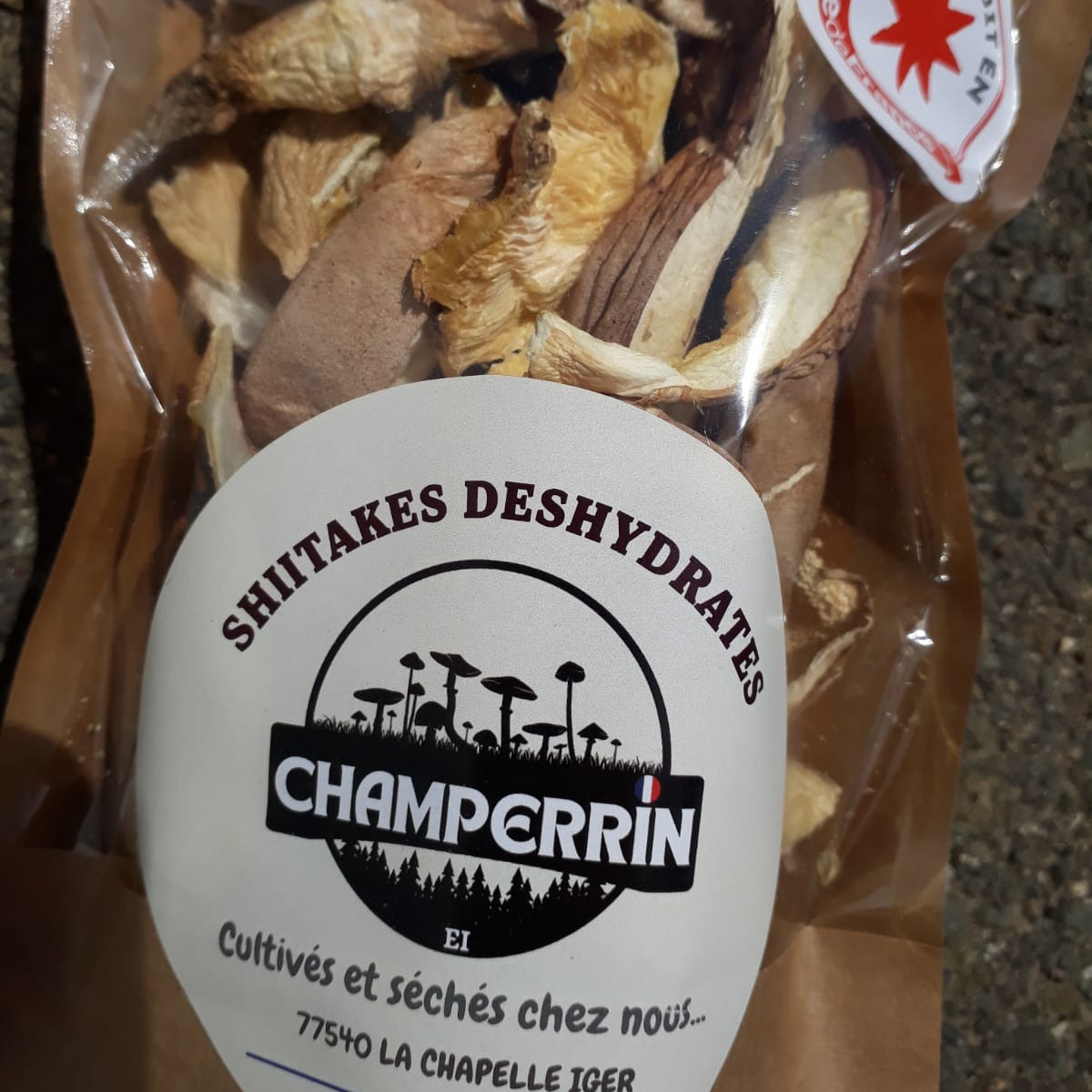 Shitake Déshydratés Champerrin - 30 Gr