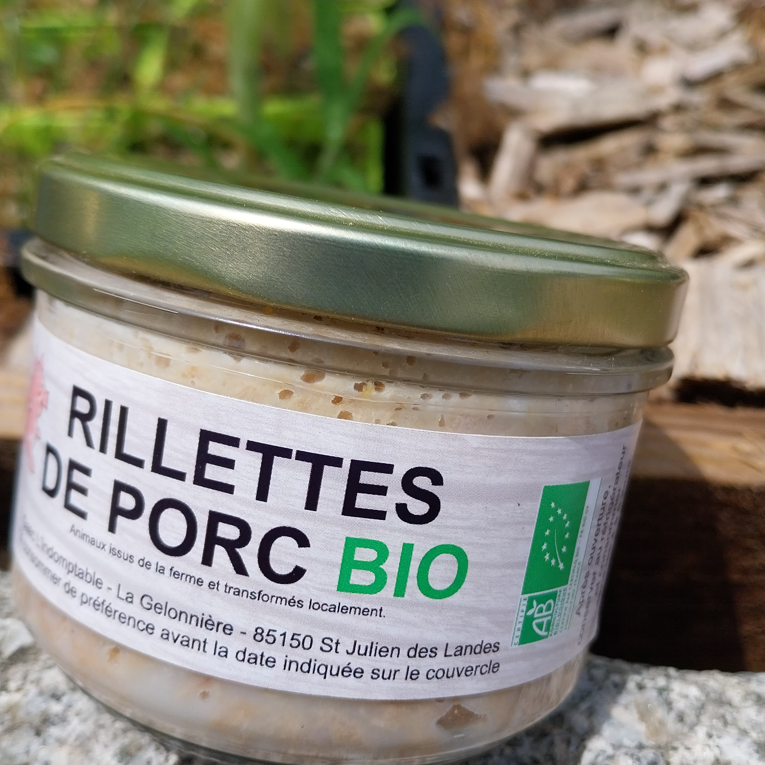 Rillettes De Porc Bio