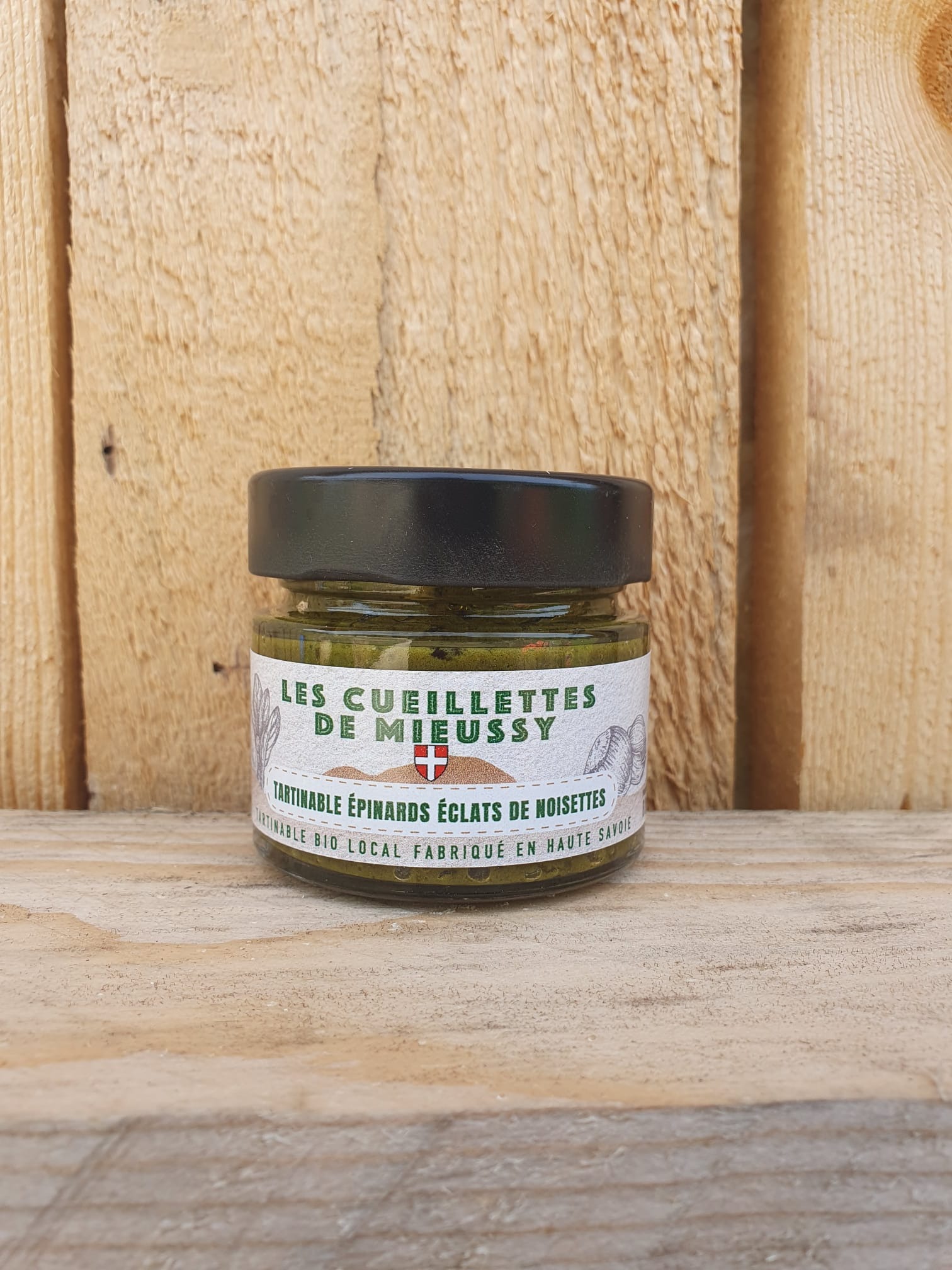 Pesto Epinards éclats de noisettes 85 Gr Cdm