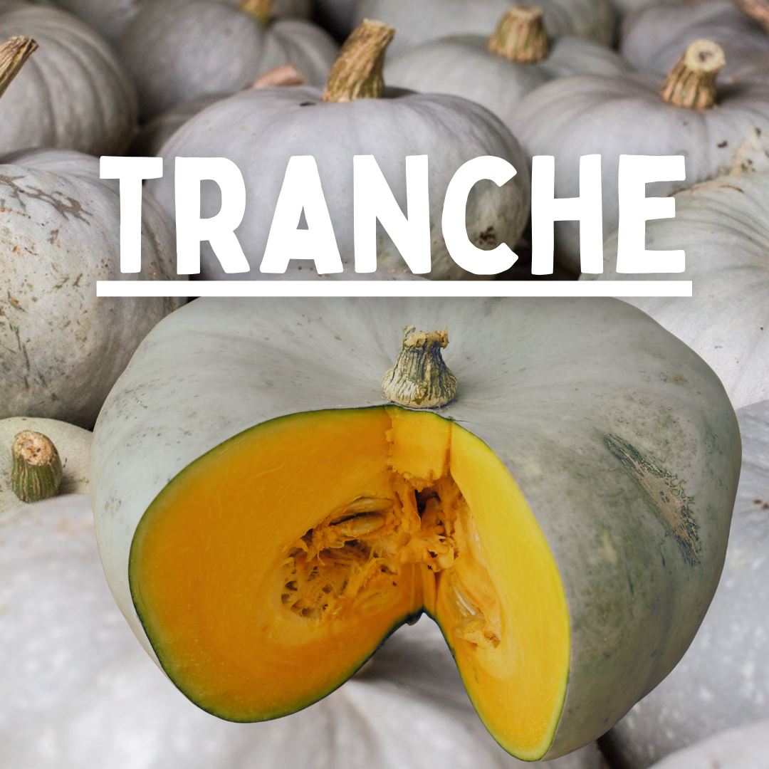 Courge Bleue de Hongrie (Tranche) - 500g