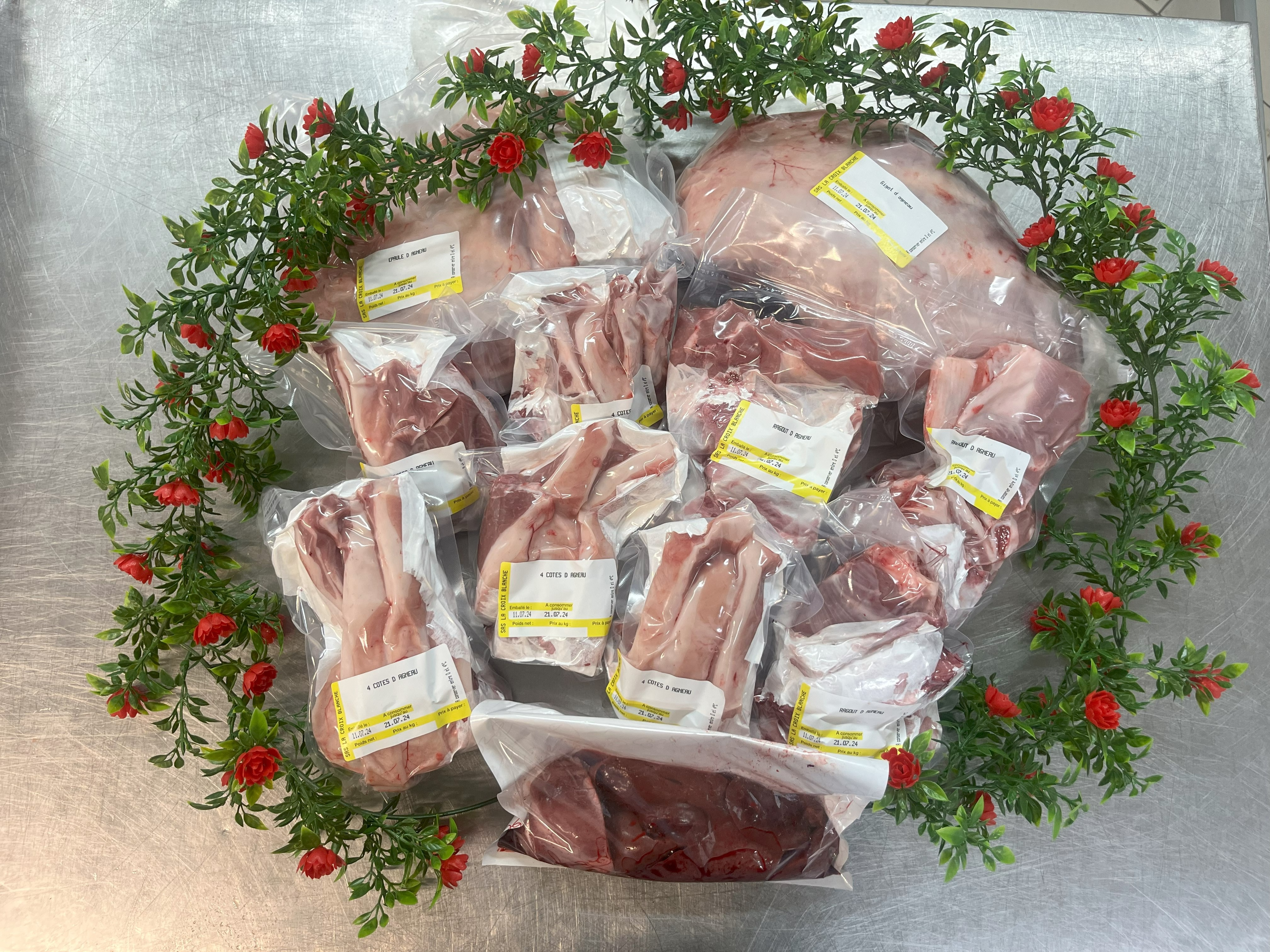 1/2 Agneau Sous Vide - 10kg