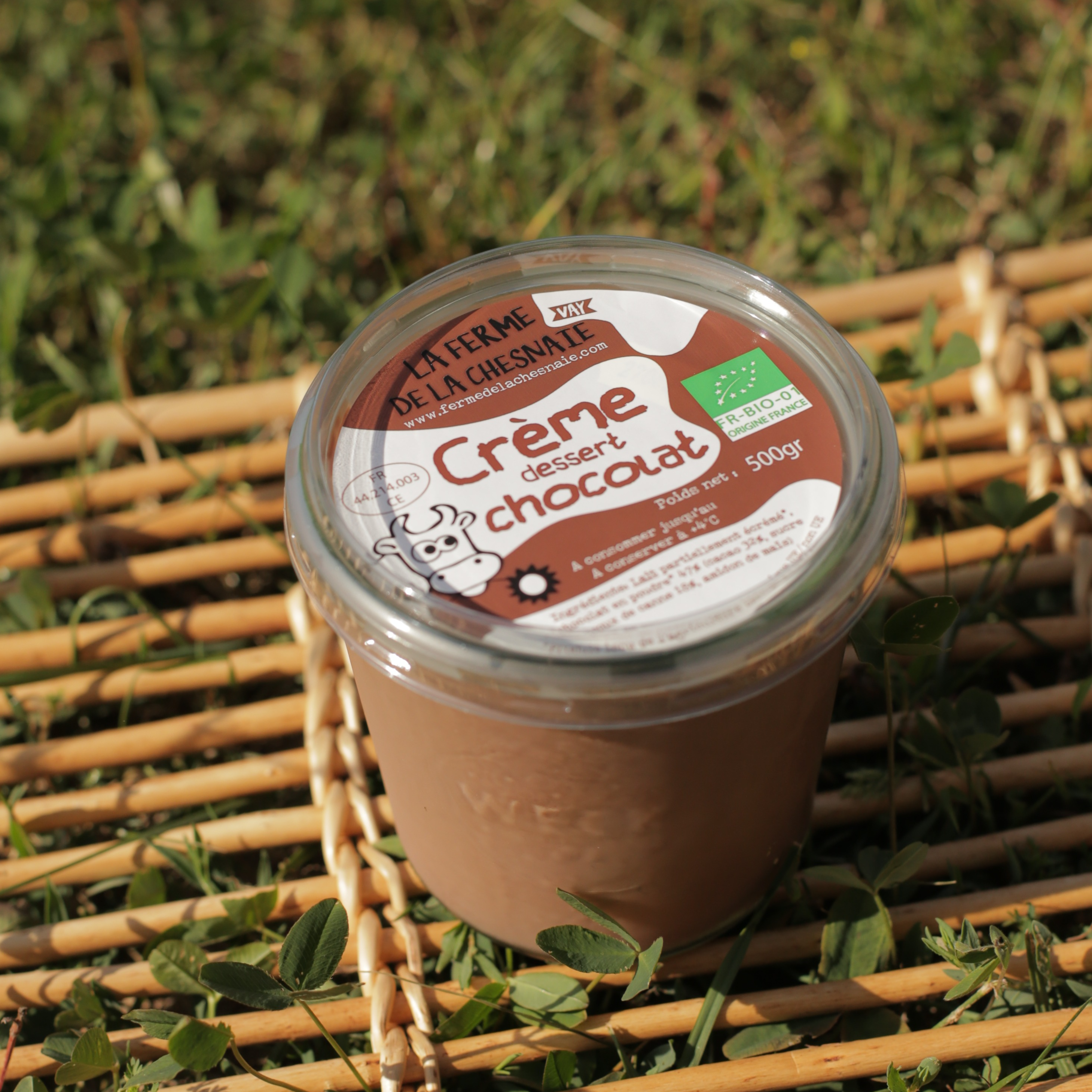 Dessert lacté au Chocolat (+0,80€ consigne sur ticket) - 500g