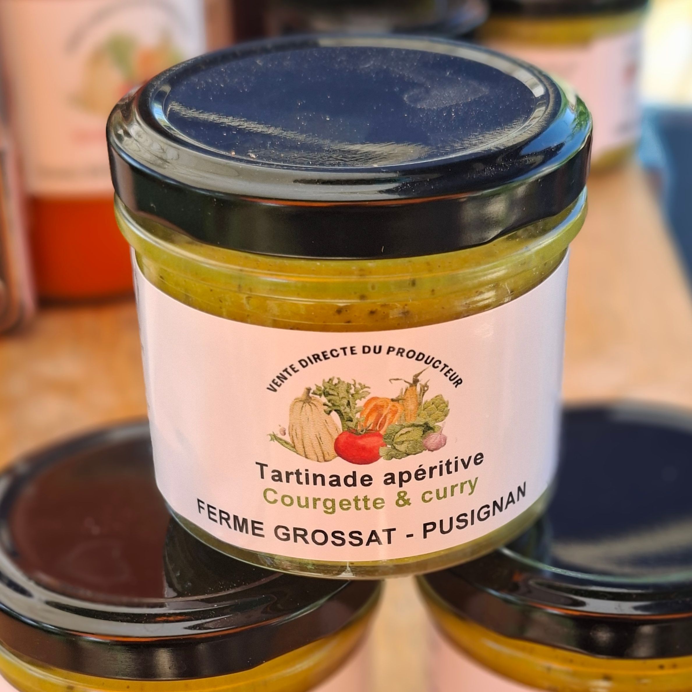 Tartinade de courgette au curry 120 g