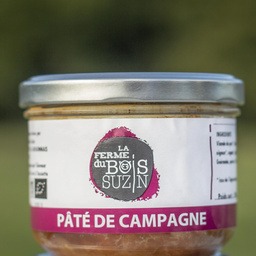 Pâté de campagne bio 350gr