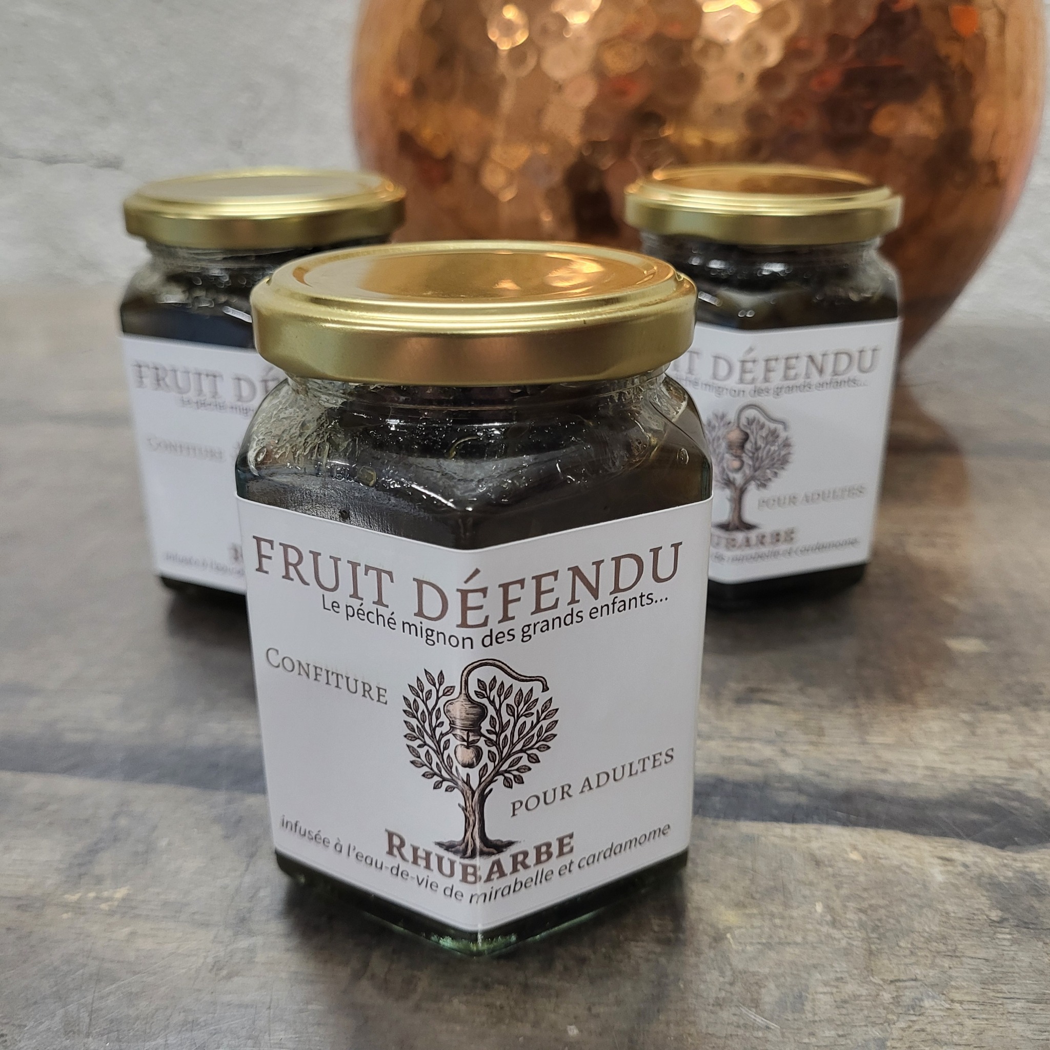 Fruit défendu - Rhubarbe - 300g