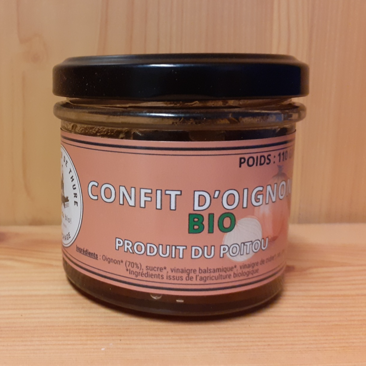 Confit d'oignon BIO - 110g