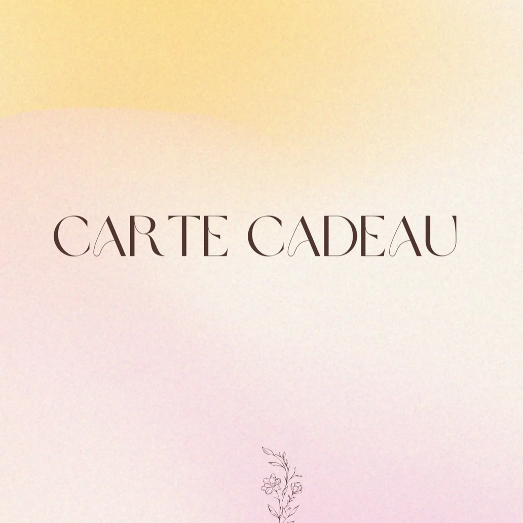 Carte cadeau 50€