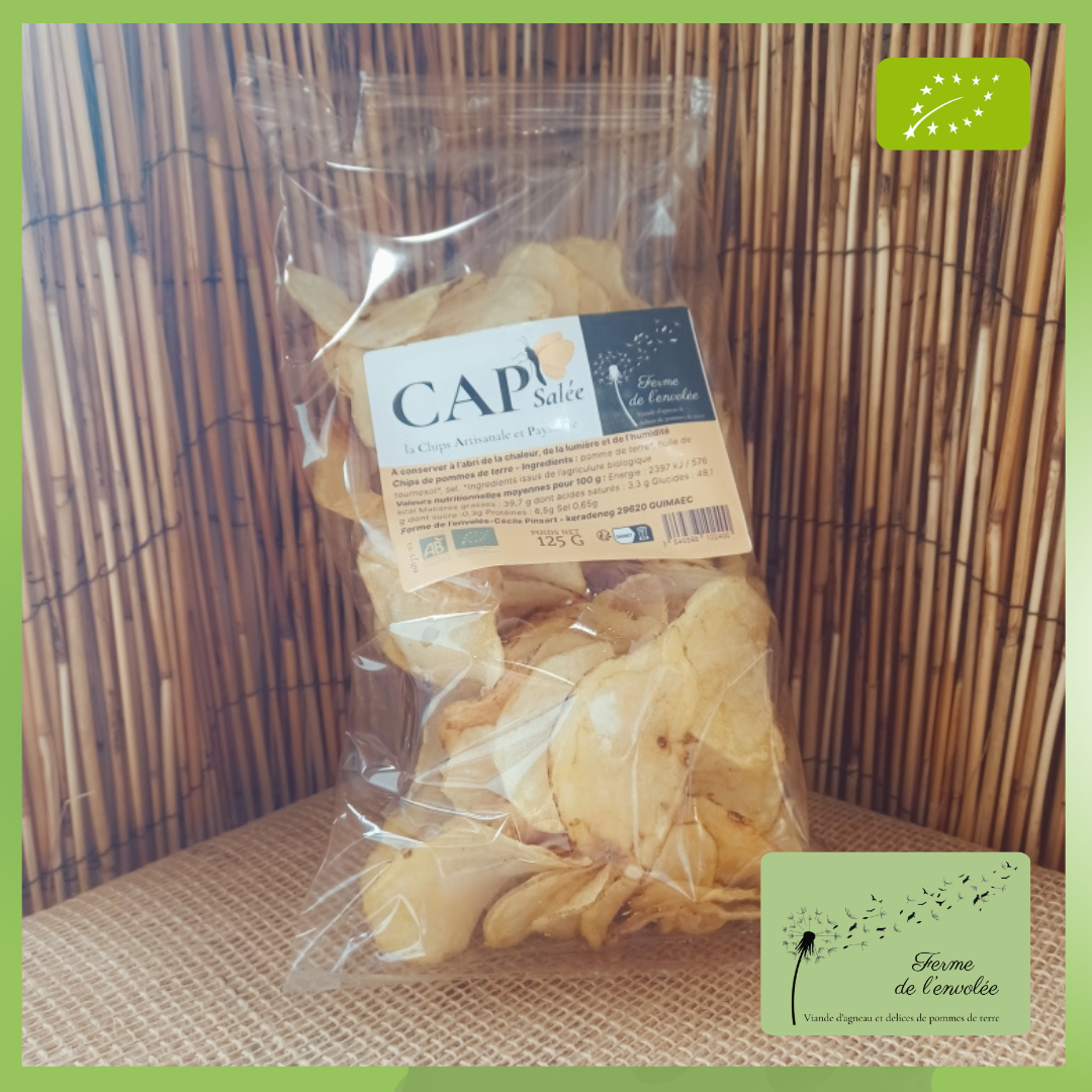 Chips artisanale et paysanne - 125g