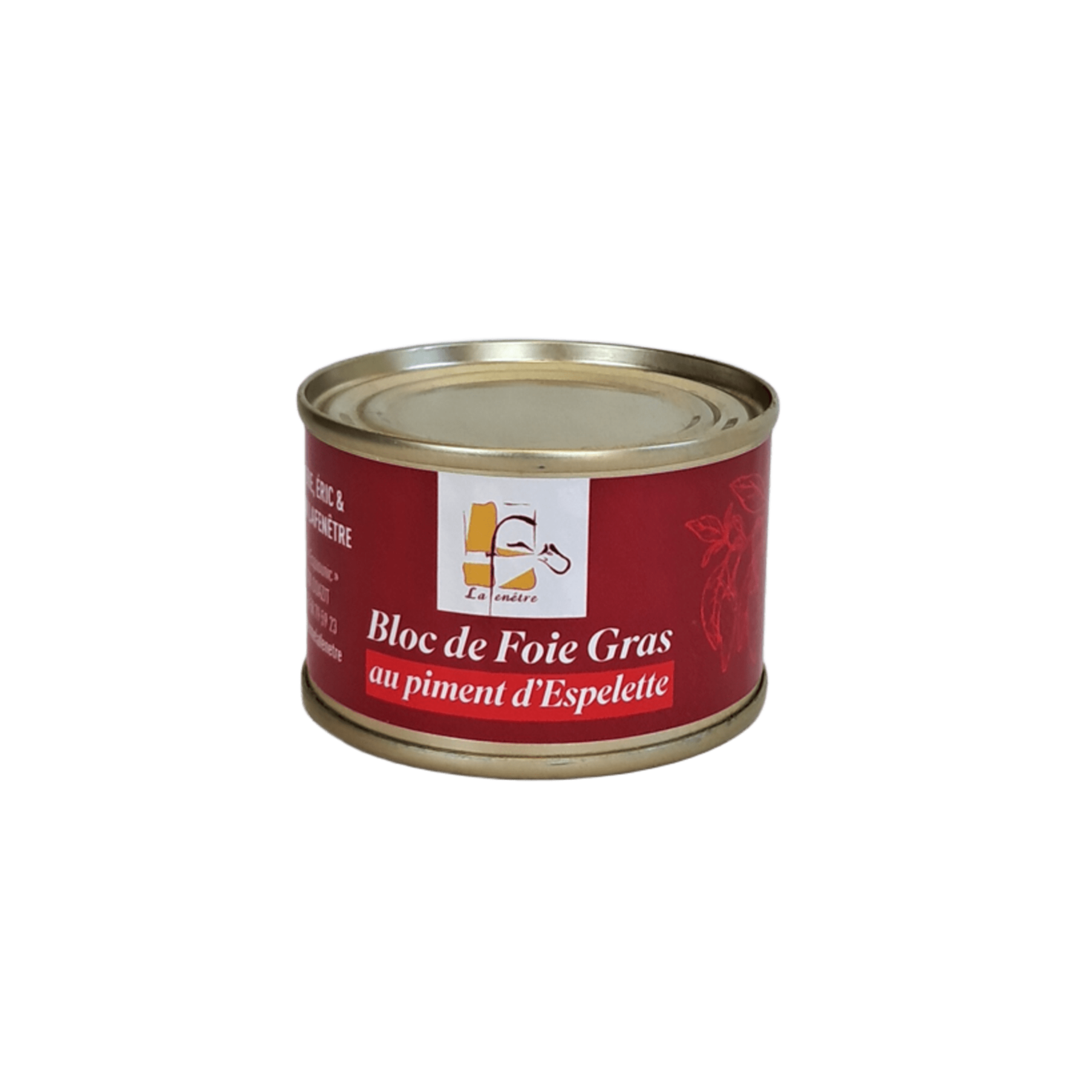 Bloc De Foie Gras Au Piment D’Espelette 65G