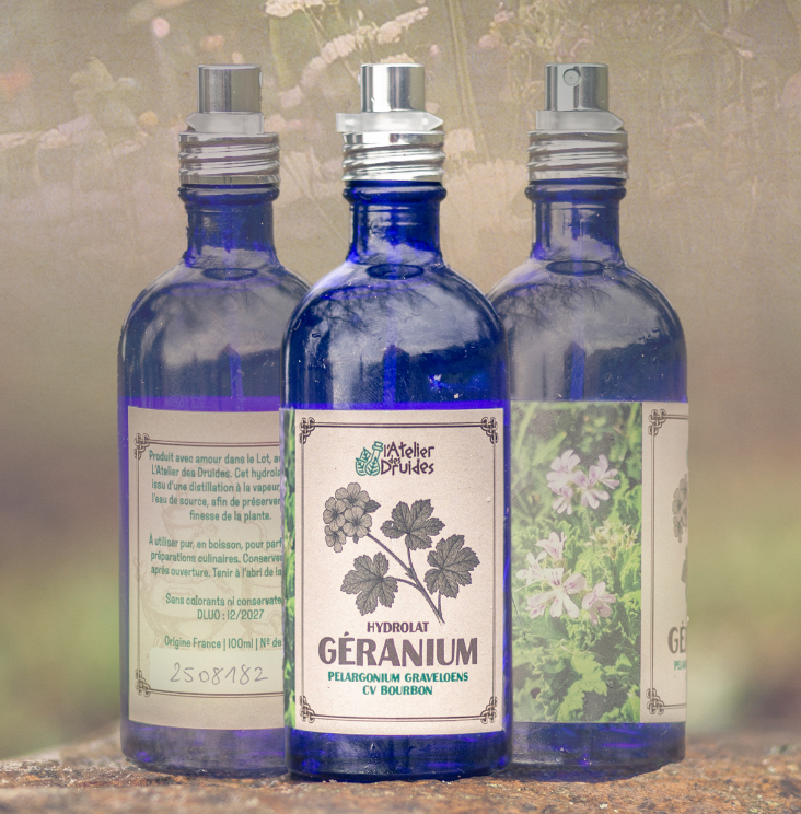 Hydrolat de géranium bourbon - 100ml