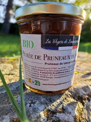PUREE DE PRUNEAUX BIO DE NOS VERGERS - 335g