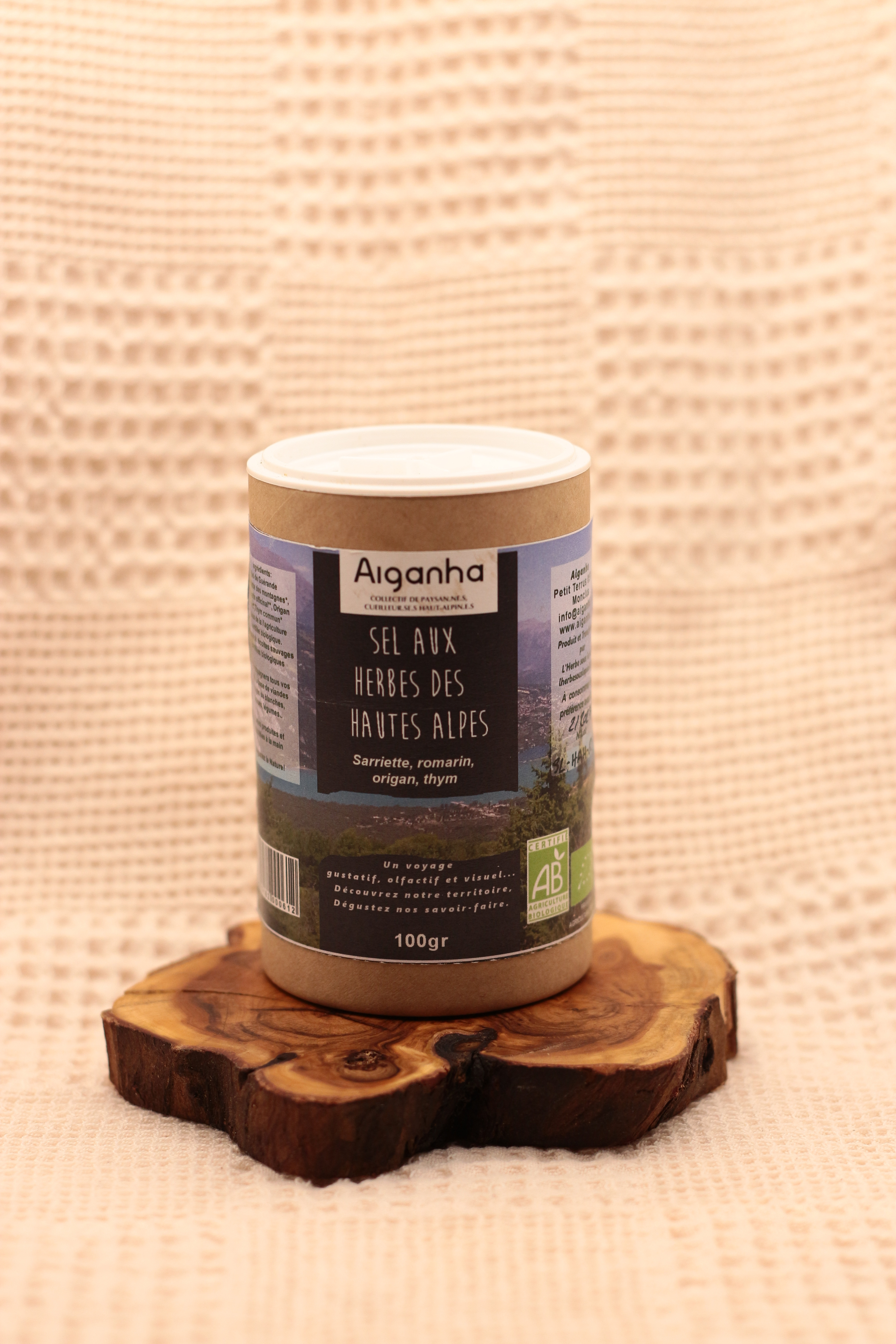 Sel aromatisé Aux Herbes Des Alpes Hautes - 100g