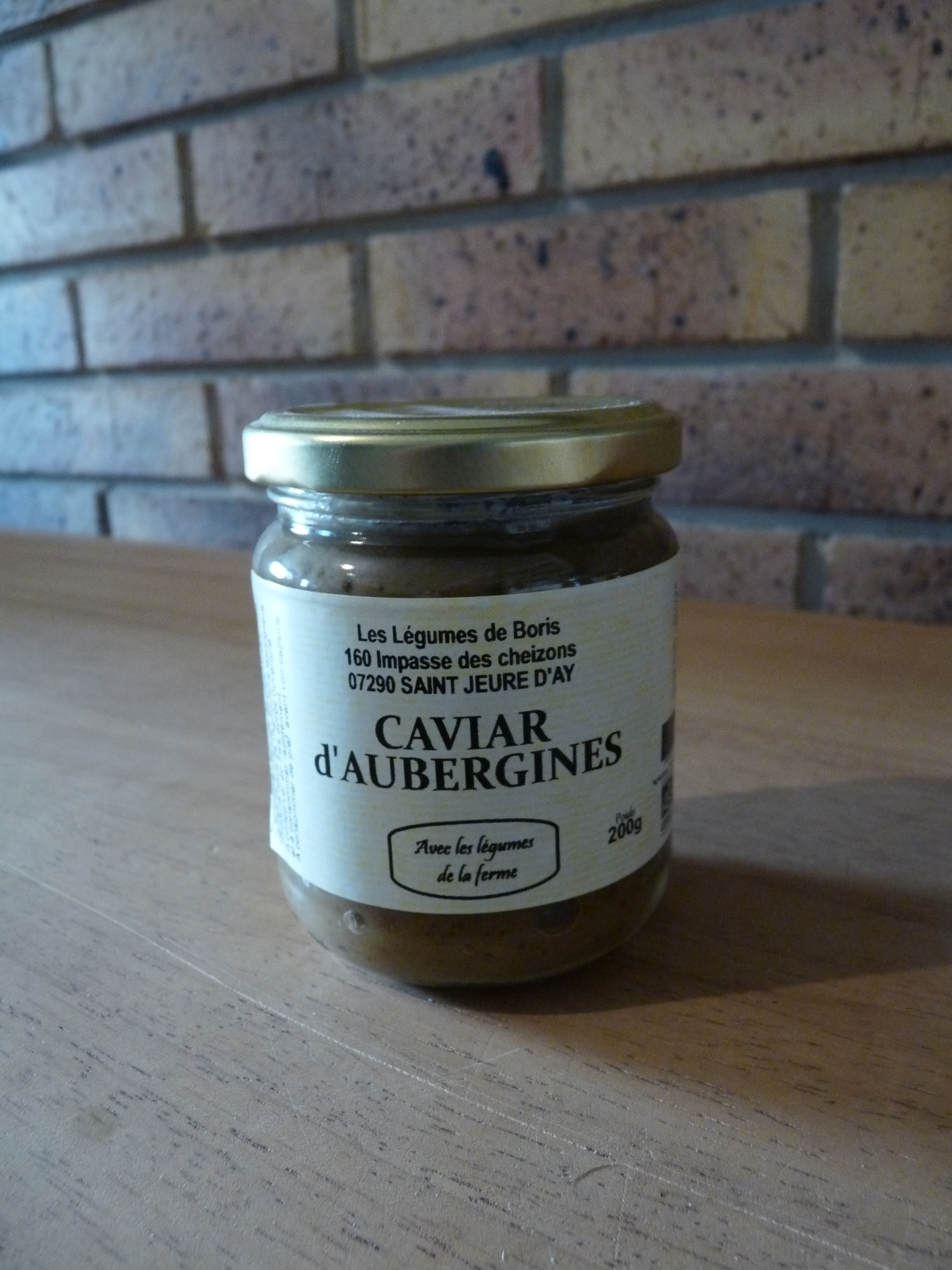 Caviar d’aubergine 228 ml - 200g