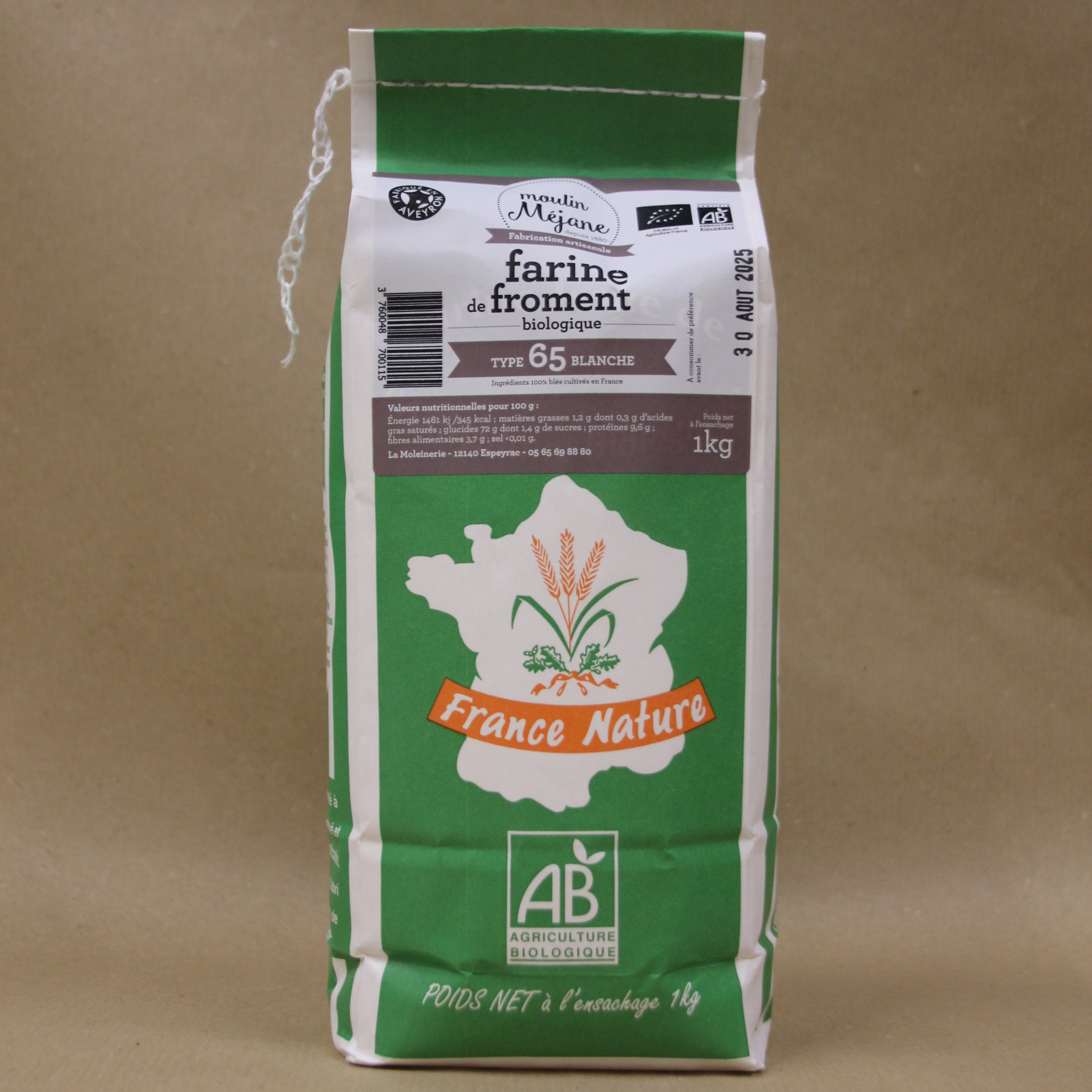 Farine T65 BIO 1Kg
