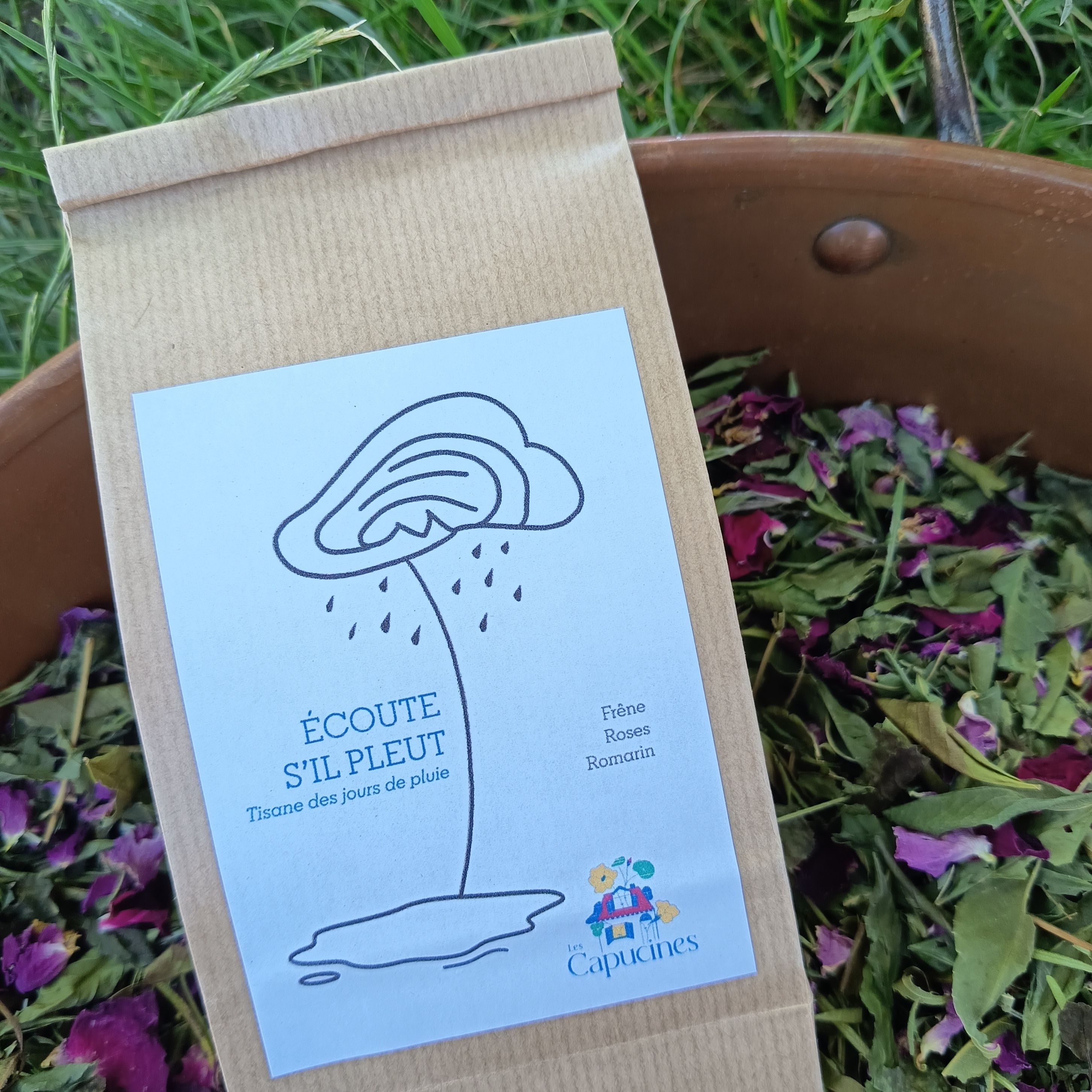 Écoute s'il pleut • Tisane des jours de pluie - 30g