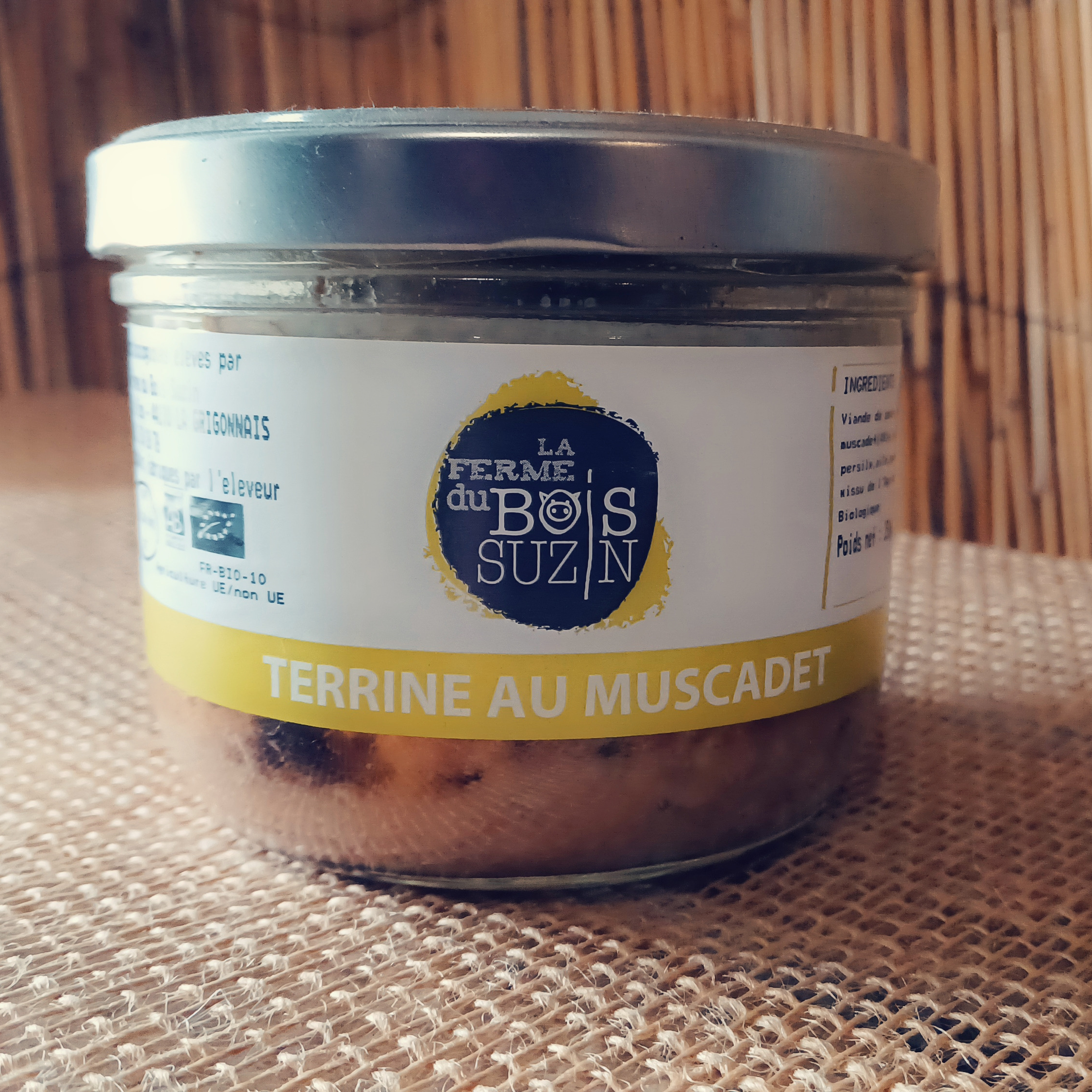 Terrine De Porc Au Muscadet - 350G