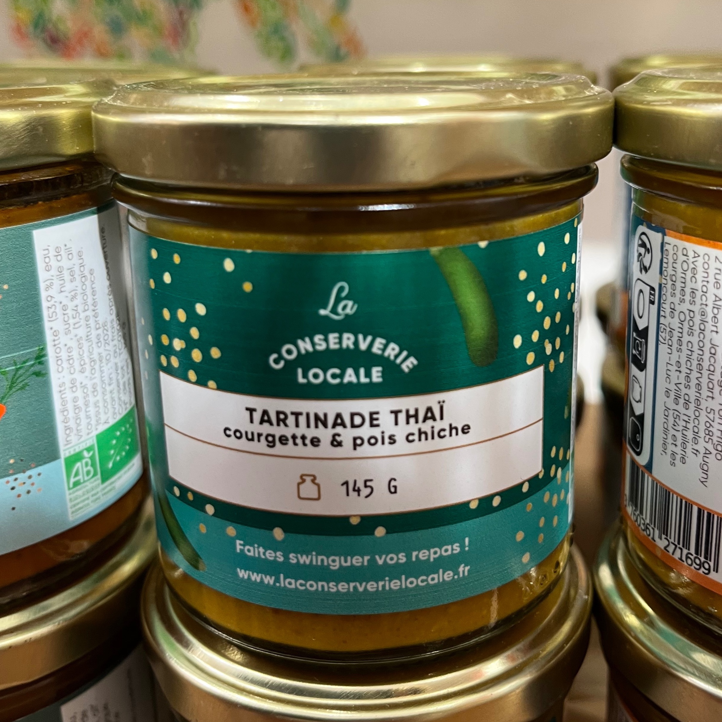 TARTINADE THAÏ COURGETTE