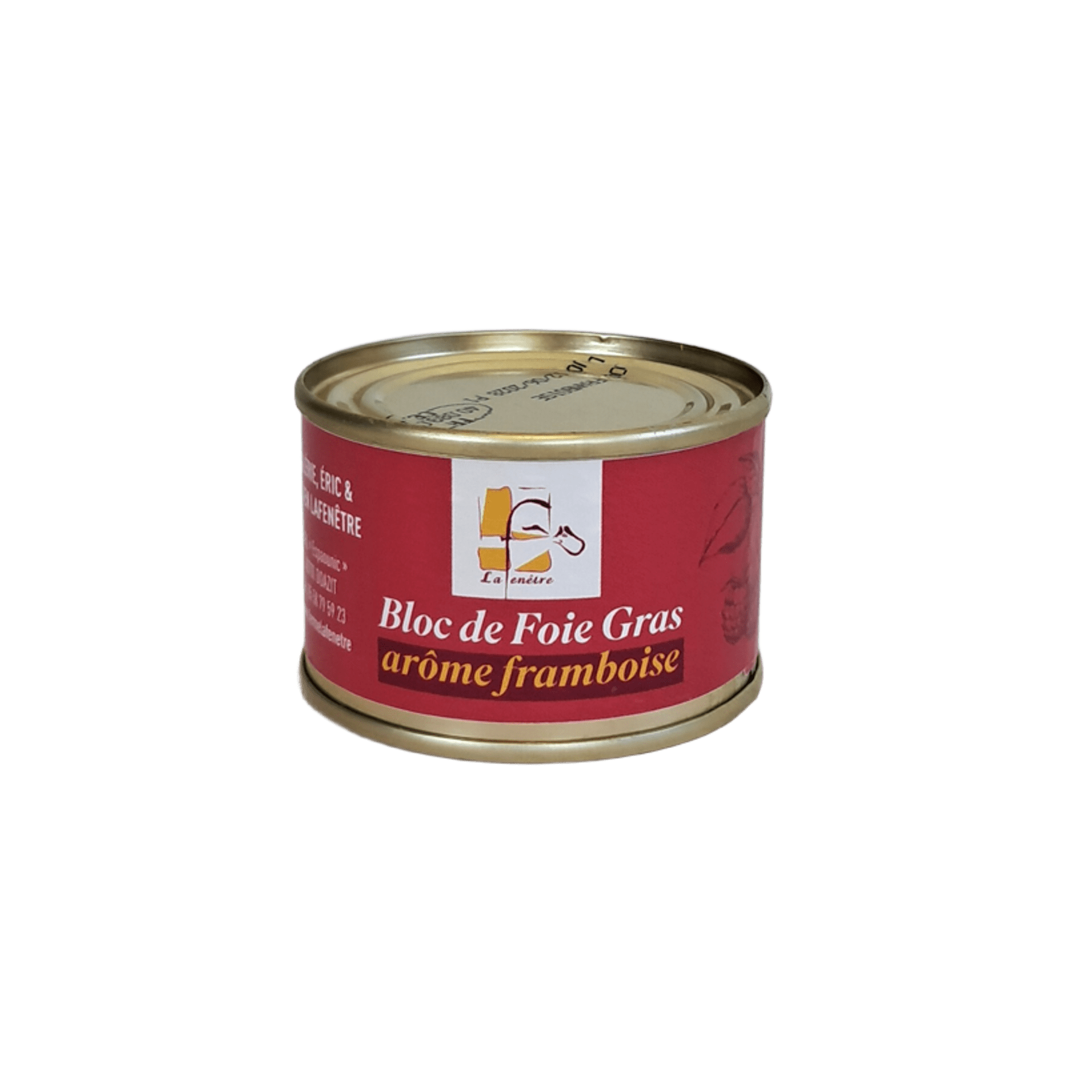 Bloc De Foie Gras Arôme Framboise 65G
