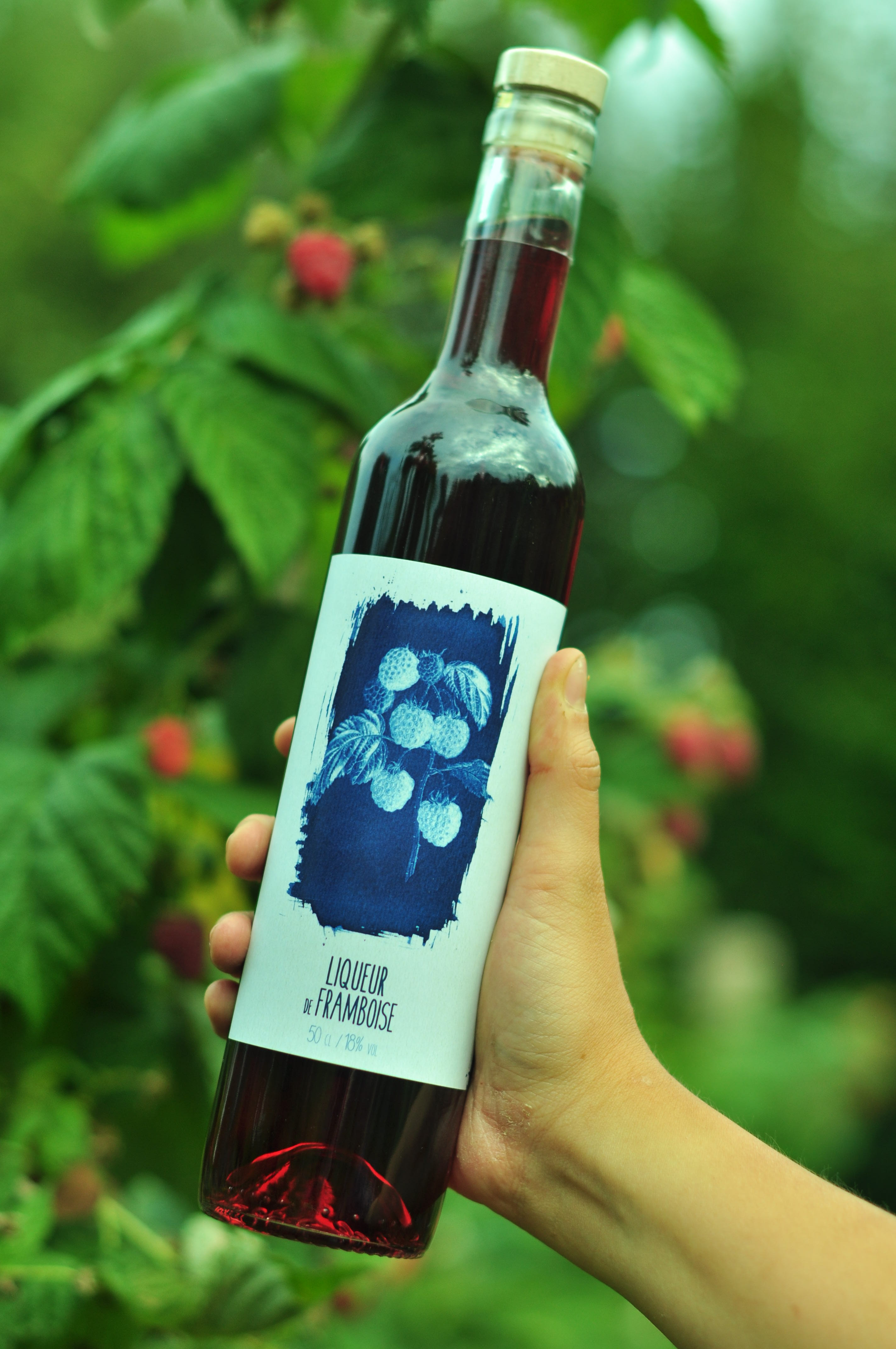 Liqueur de framboise 18&nbsp;% - 0,5cl